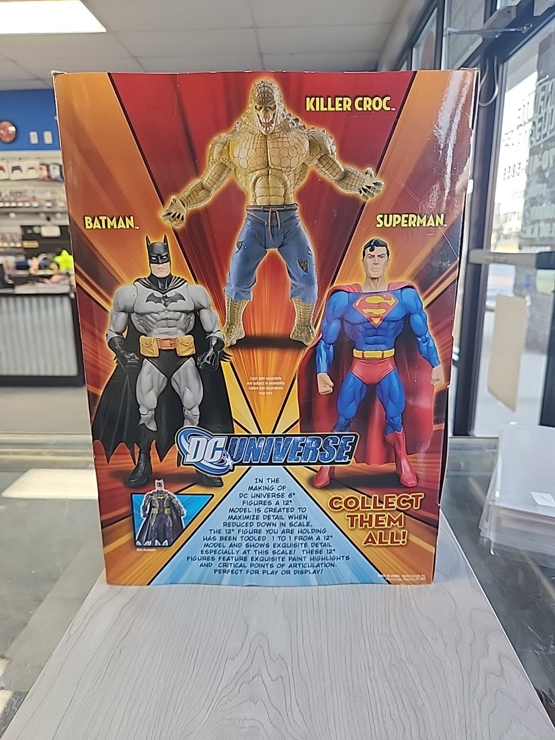 DC Universe Superman Action Figure Giants Of Justice New Sealed 2007 12”
