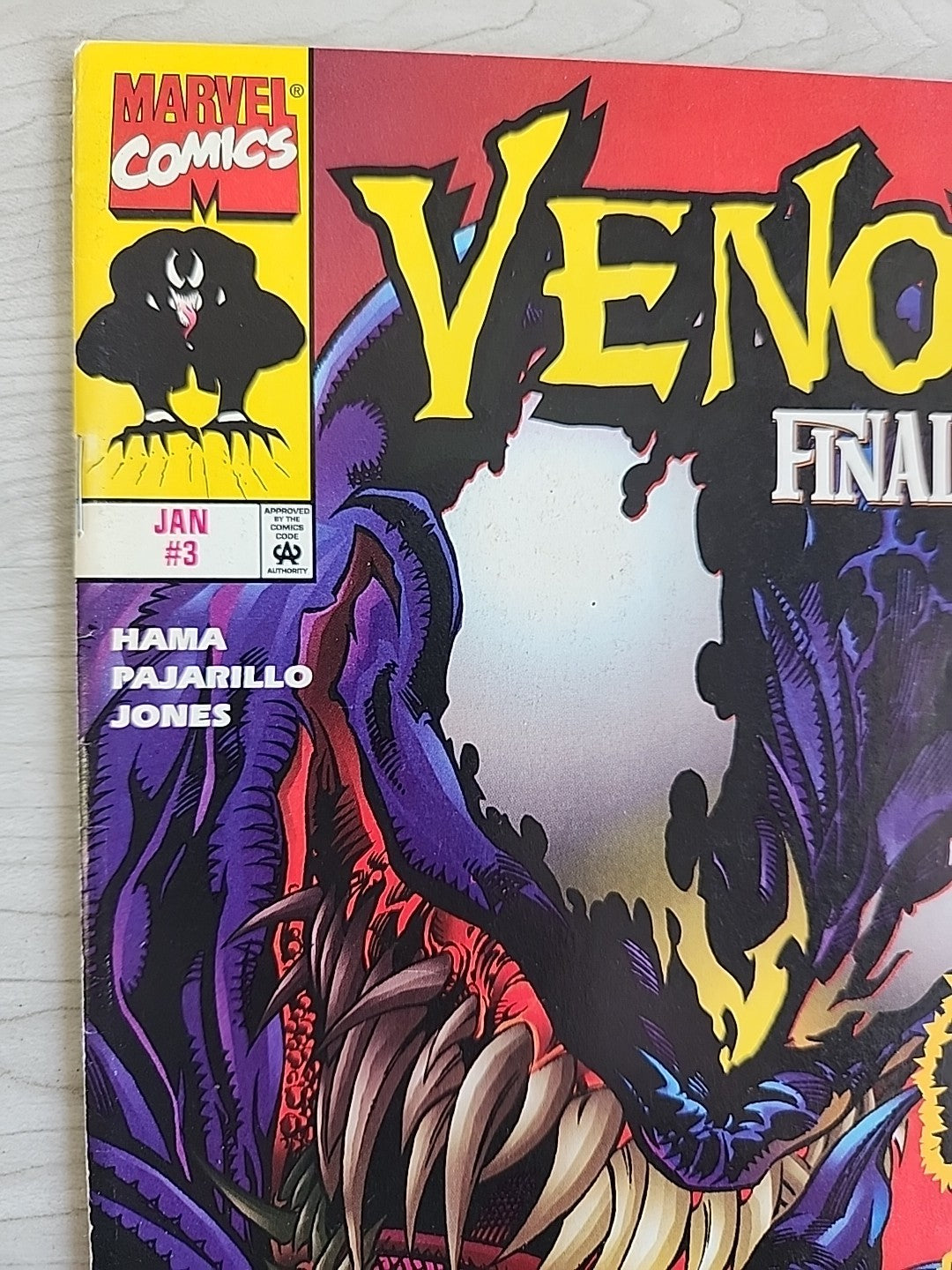 VENOM: FINALE 1-3 COMPLETE SET 1st PRINTS Spider-Man App. Marvel 1997 FN/VF