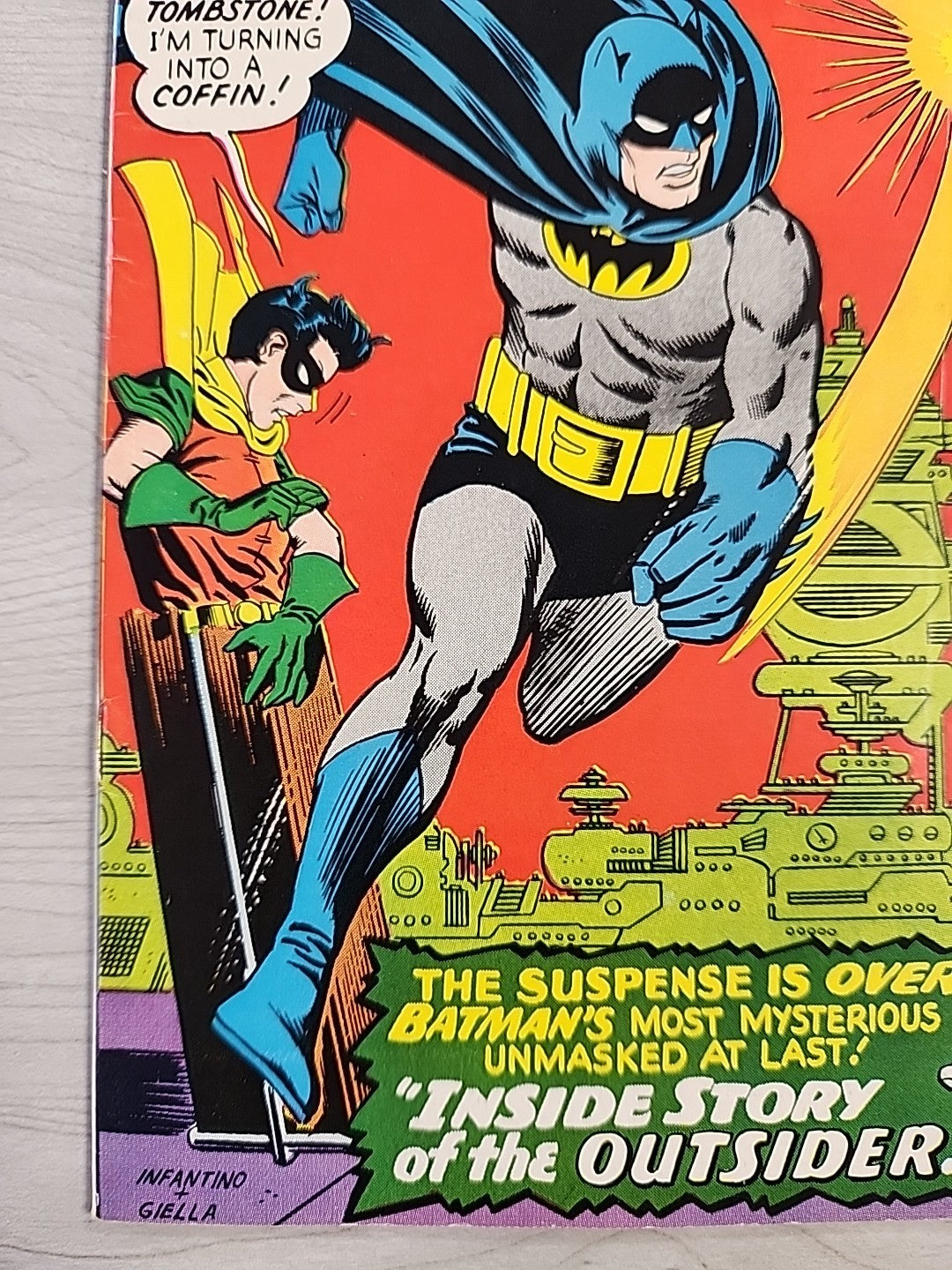 DETECTIVE COMICS 356 1966 DC COMICS 1st OUTSIDER FN/FN+ 6.0-6.5