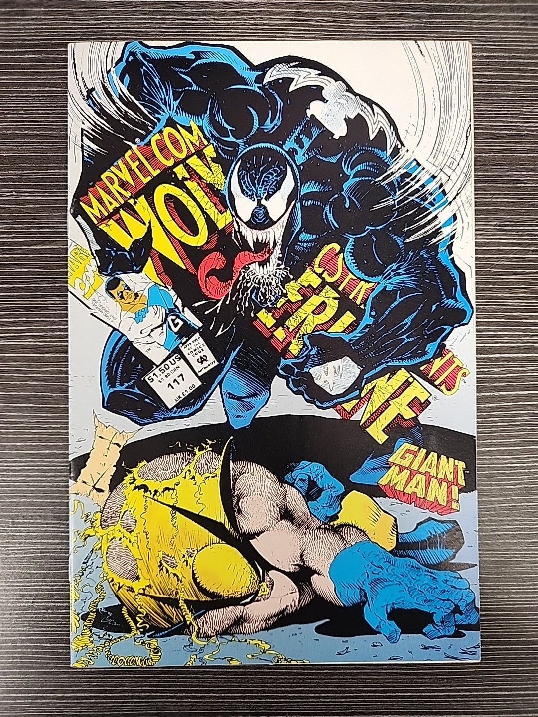 Marvel Comics Presents #117 (1992) Marvel 1st Wolverine Meets Venom Sam Kieth