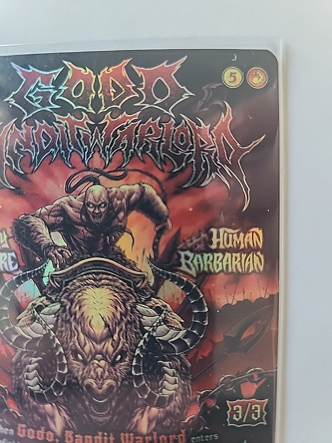 MTG Godo, Bandit Warlord Secret Lair Drop Rare Poster Foil # 1200 English