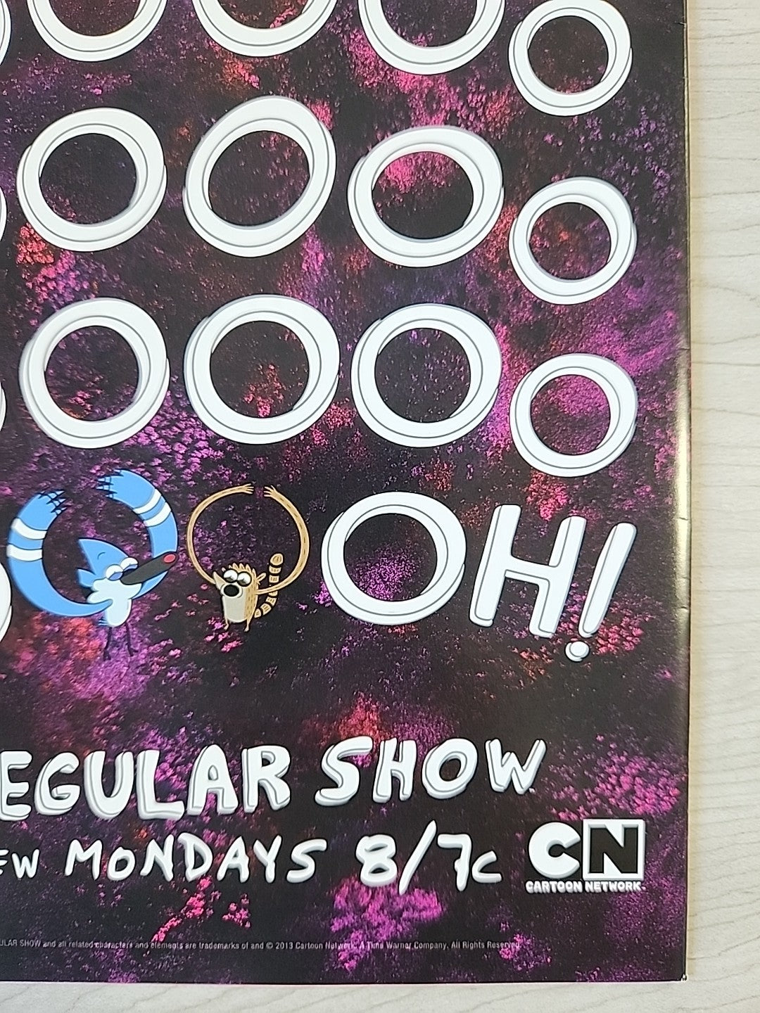 Regular Show #1 Cover F Variant Kaboom Comics 2013 Cartoon Network VF/NM