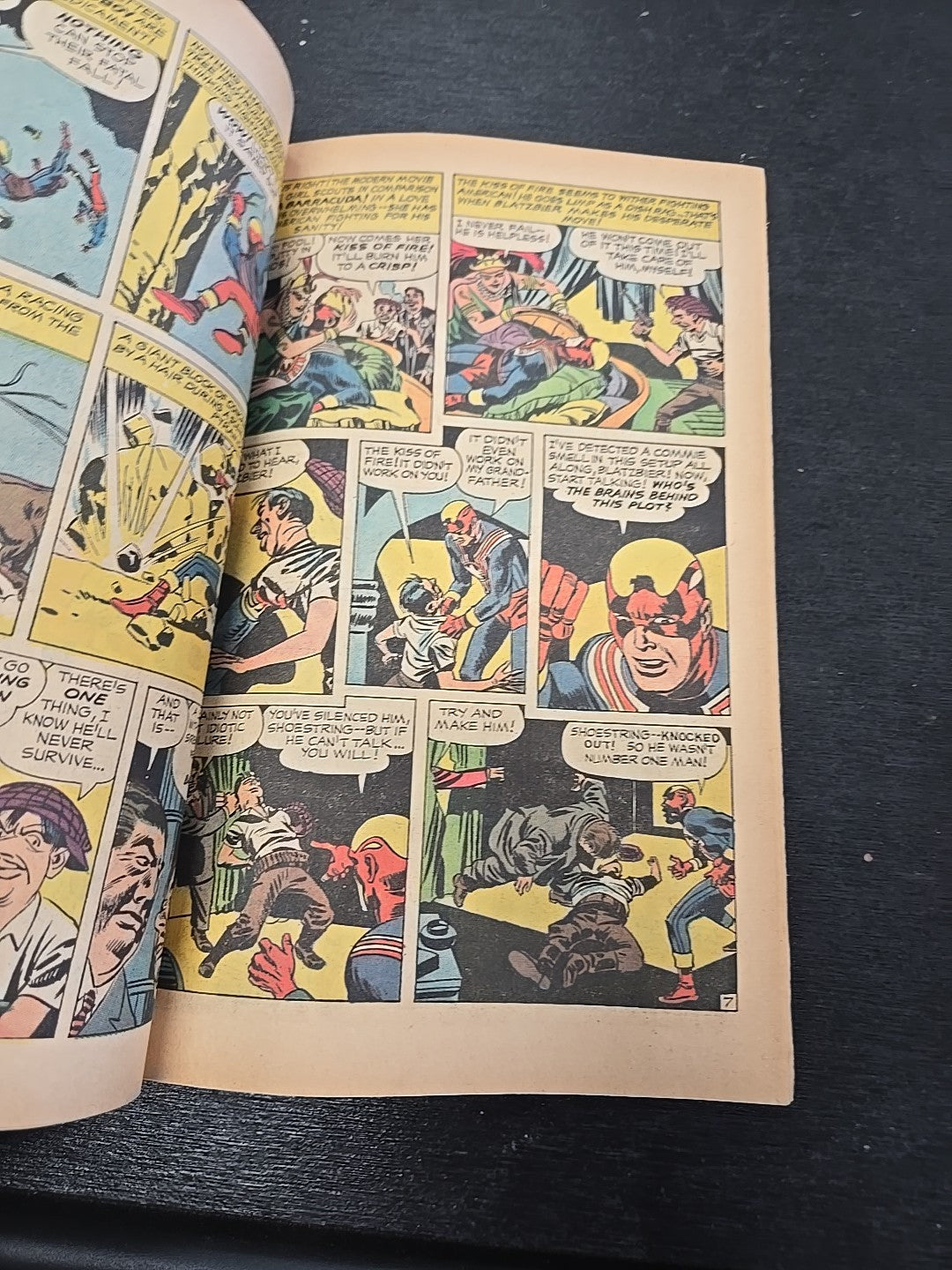 Fighting American #1 Harvey Comics 1966 Jack Kirby VG