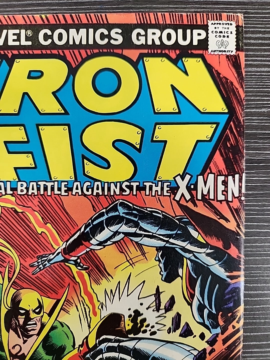 Iron Fist # 15 1st Appearance Bushmaster X-Men Crossover Final Issue 1977 FN/FN+