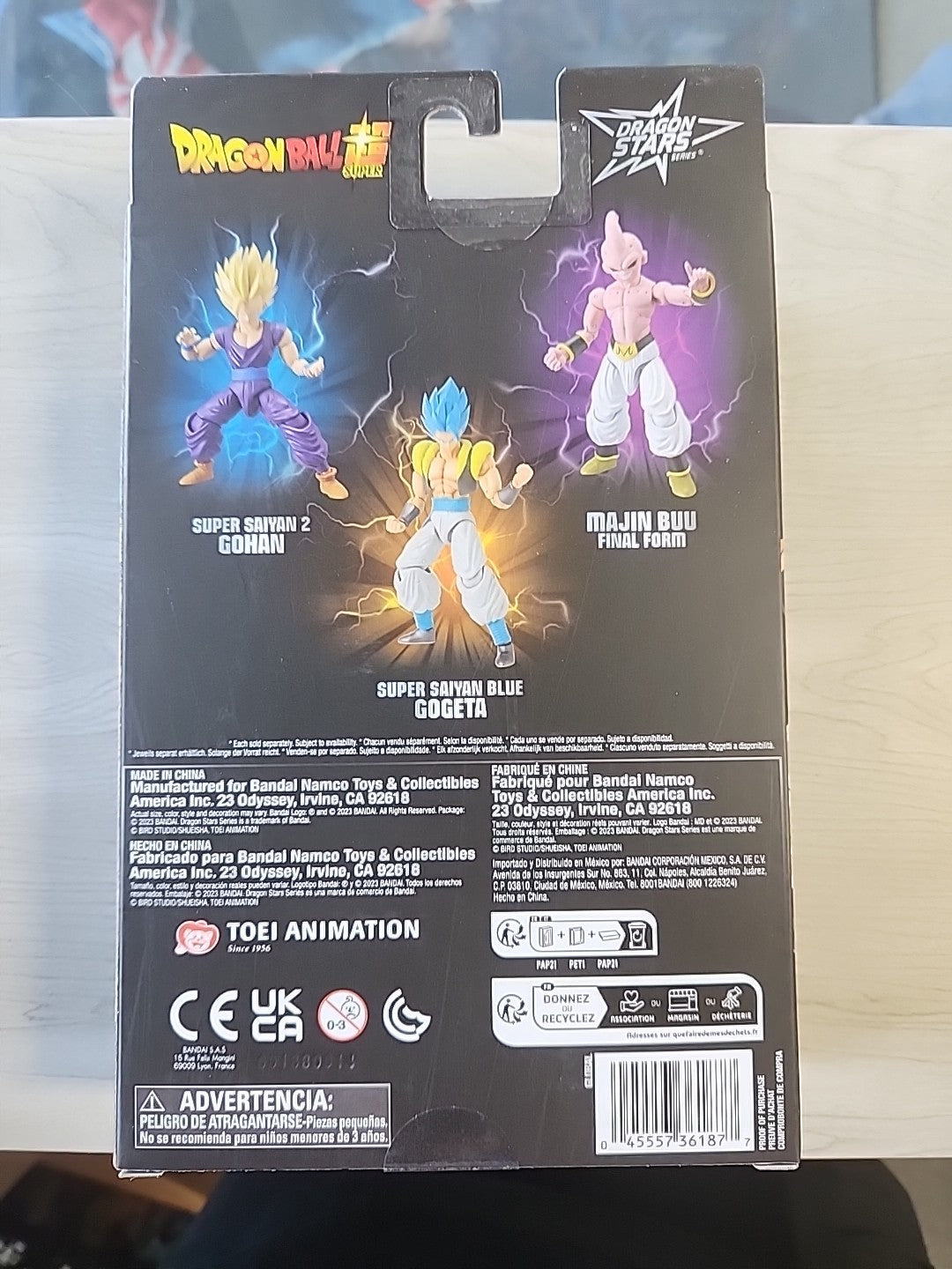 Dragonball Super Dragon Stars Series 11 Super Saiyan Blue Gogeta Action Figure