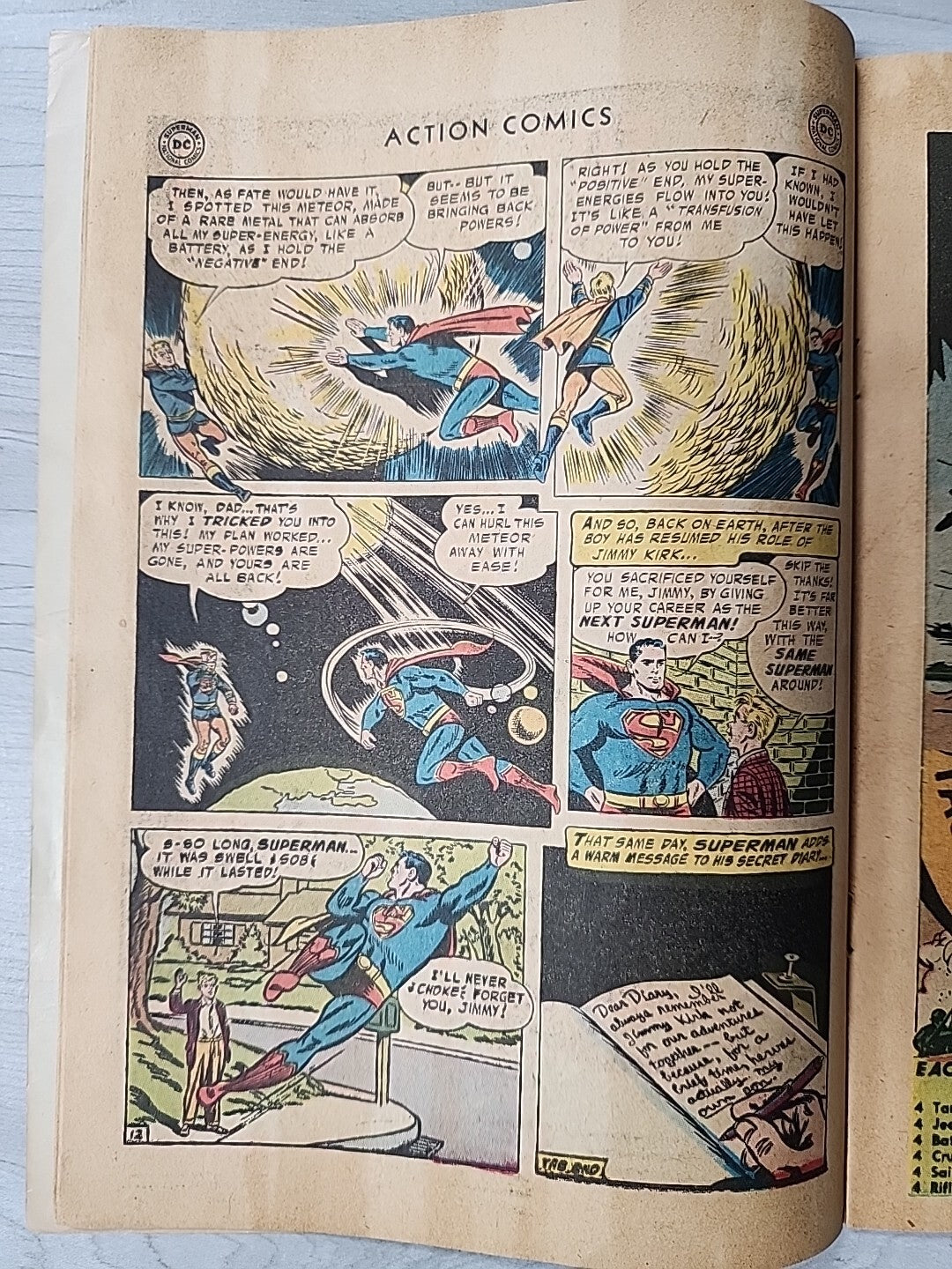 Action Comics #232 DC 1957 VG/FN Silver Age 'Superman Junior' Curt Swan cover
