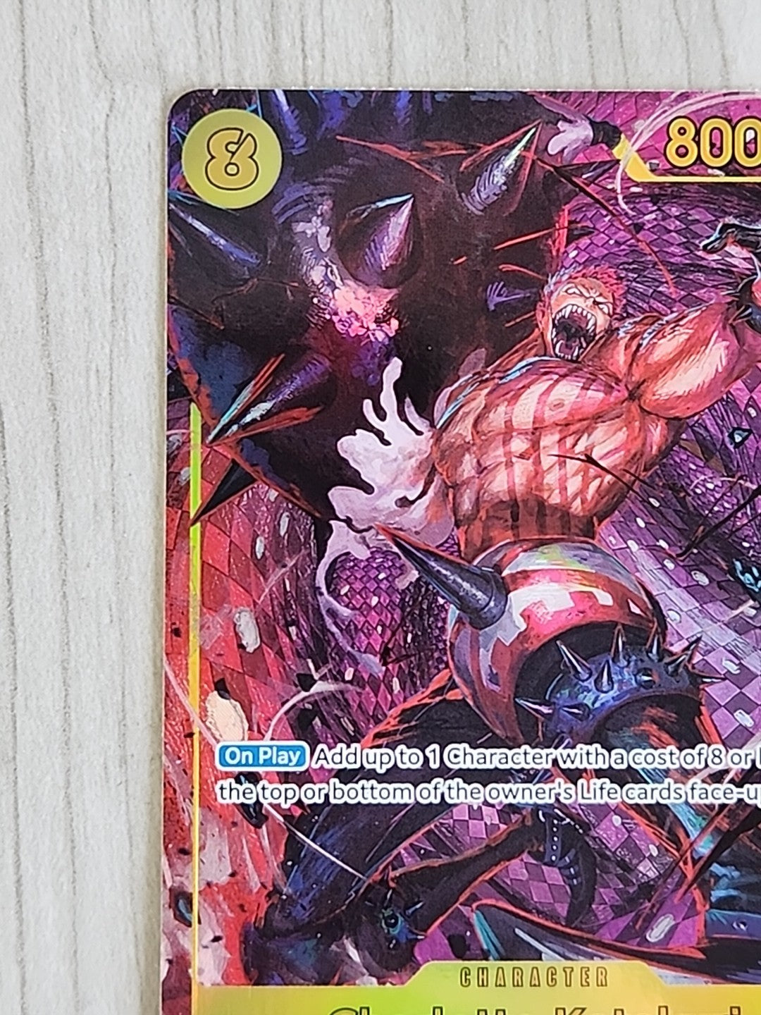 CHARLOTTE KATAKURI One Piece OP03-123 Alt Art Secret Rare SEC PRB01