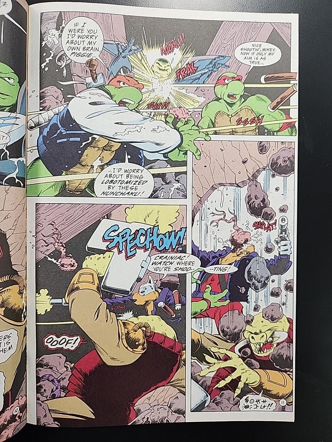 Teenage Mutant Ninja Turtles Adventures TMNT # 66 1995 Cyber Samurai Pt 5