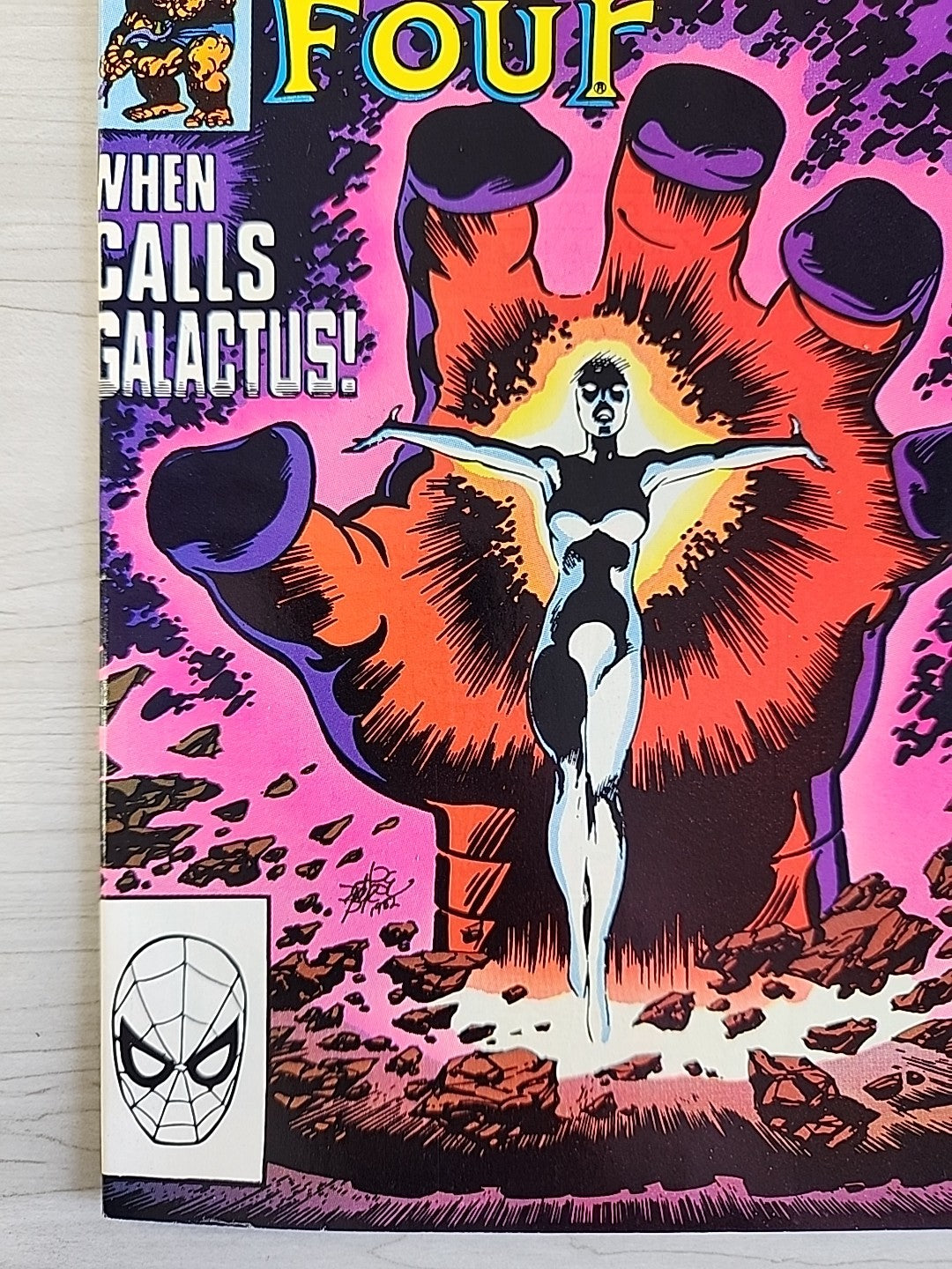 1982 Marvel Fantastic Four #244 1st Frankie Raye As Nova GALACTUS VF/NM 9.0