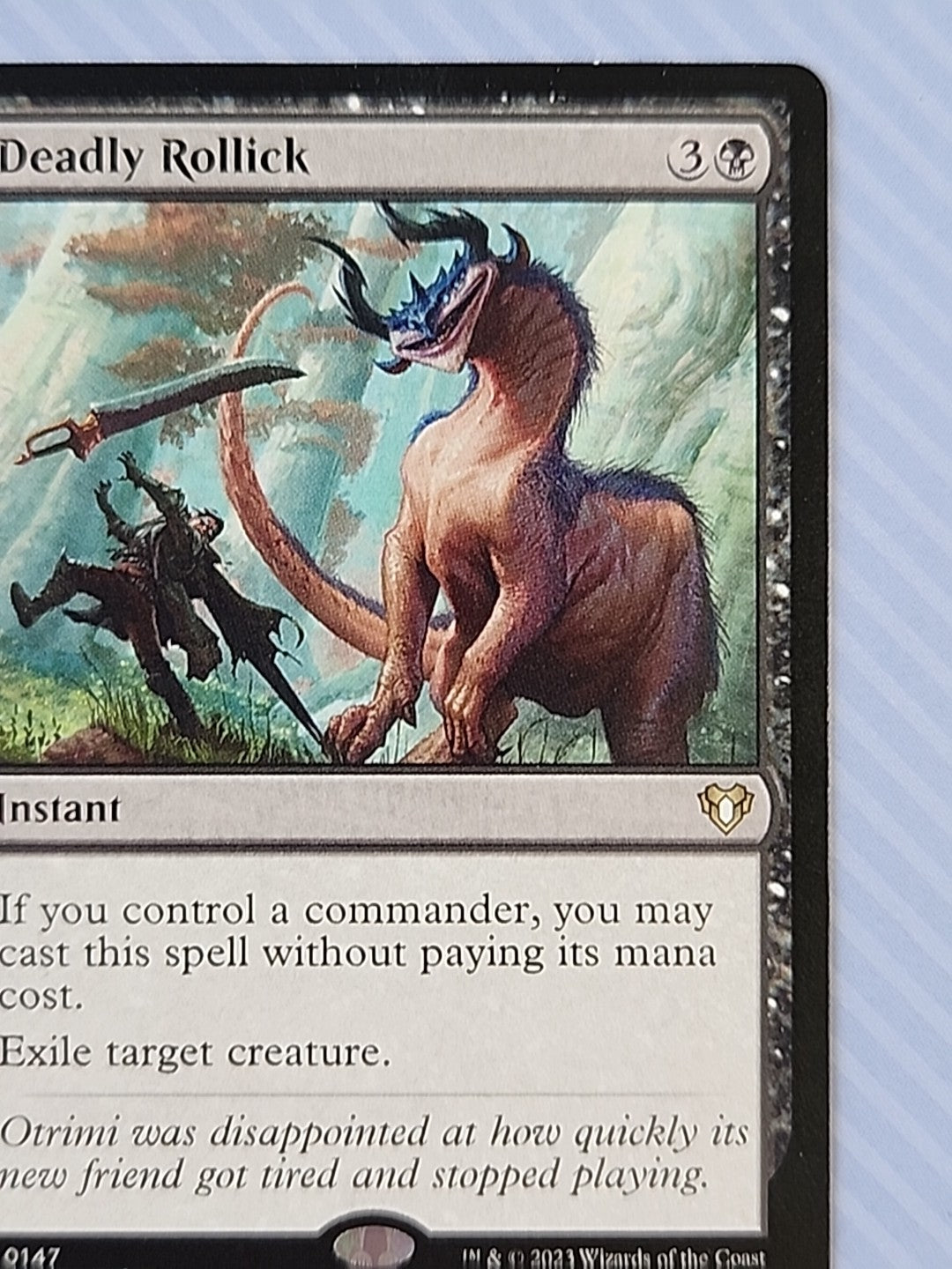 MTG Deadly Rollick Commander Masters Regular English Magic The Gathering NM