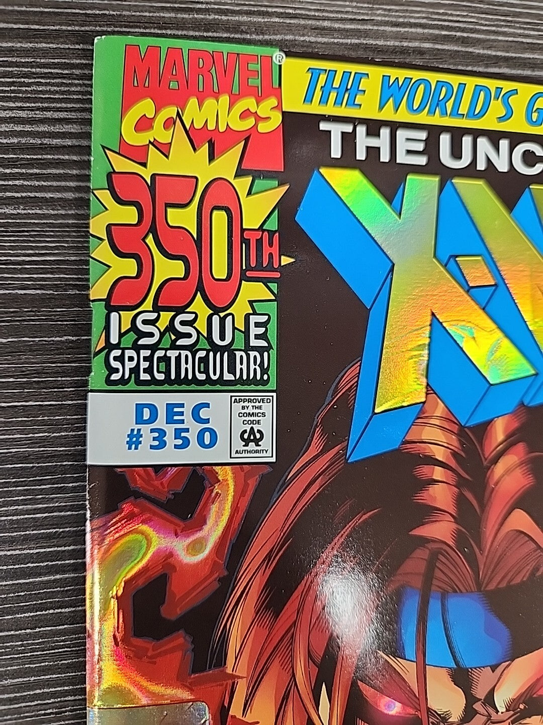 The Uncanny X-Men #350 (Marvel Comics December 1997) Foil Deluxe Edition Variant