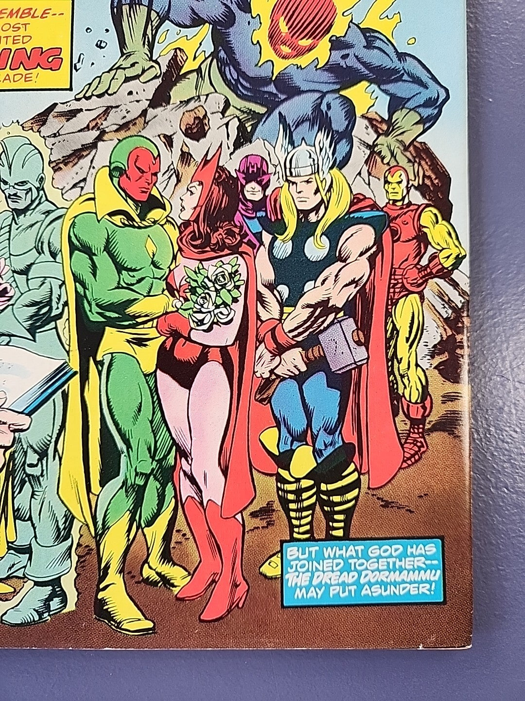 Giant Size Avengers #4, FN/VF 7.0, Vision and Scarlet Witch Wedding