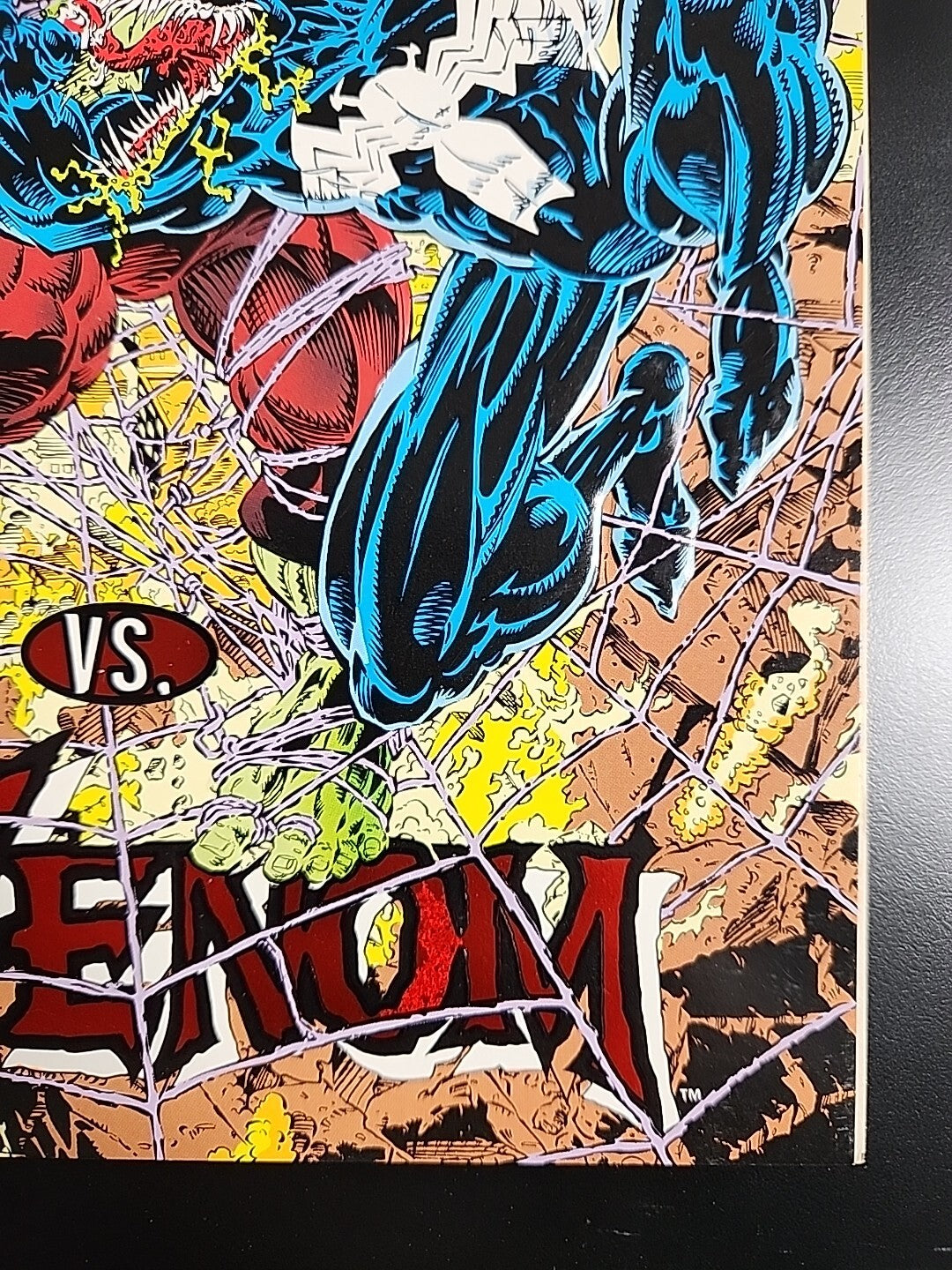 Incredible Hulk vs Venom #1 1994 Marvel Comics Foil Embossed Cover VF +