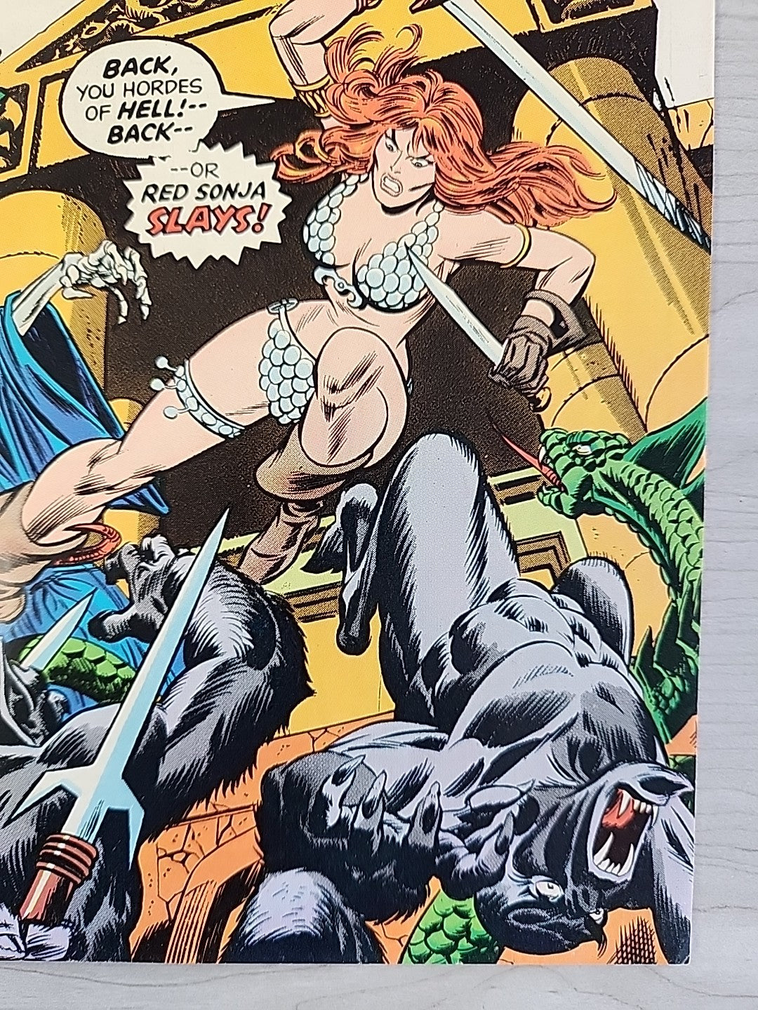 Marvel Feature 1-7 COMPLETE Series Frank Thorne Red Sonja 1 2 3 4 5 6 7 Conan