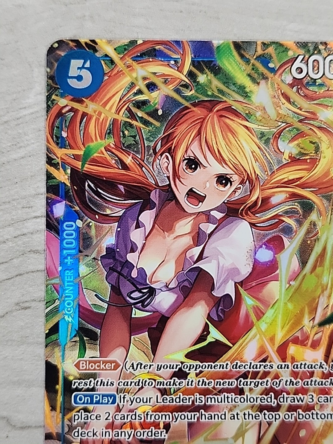 Nami (054) (Alternate Art) OP11-054 A Fist of Divine Speed Foil English Presale