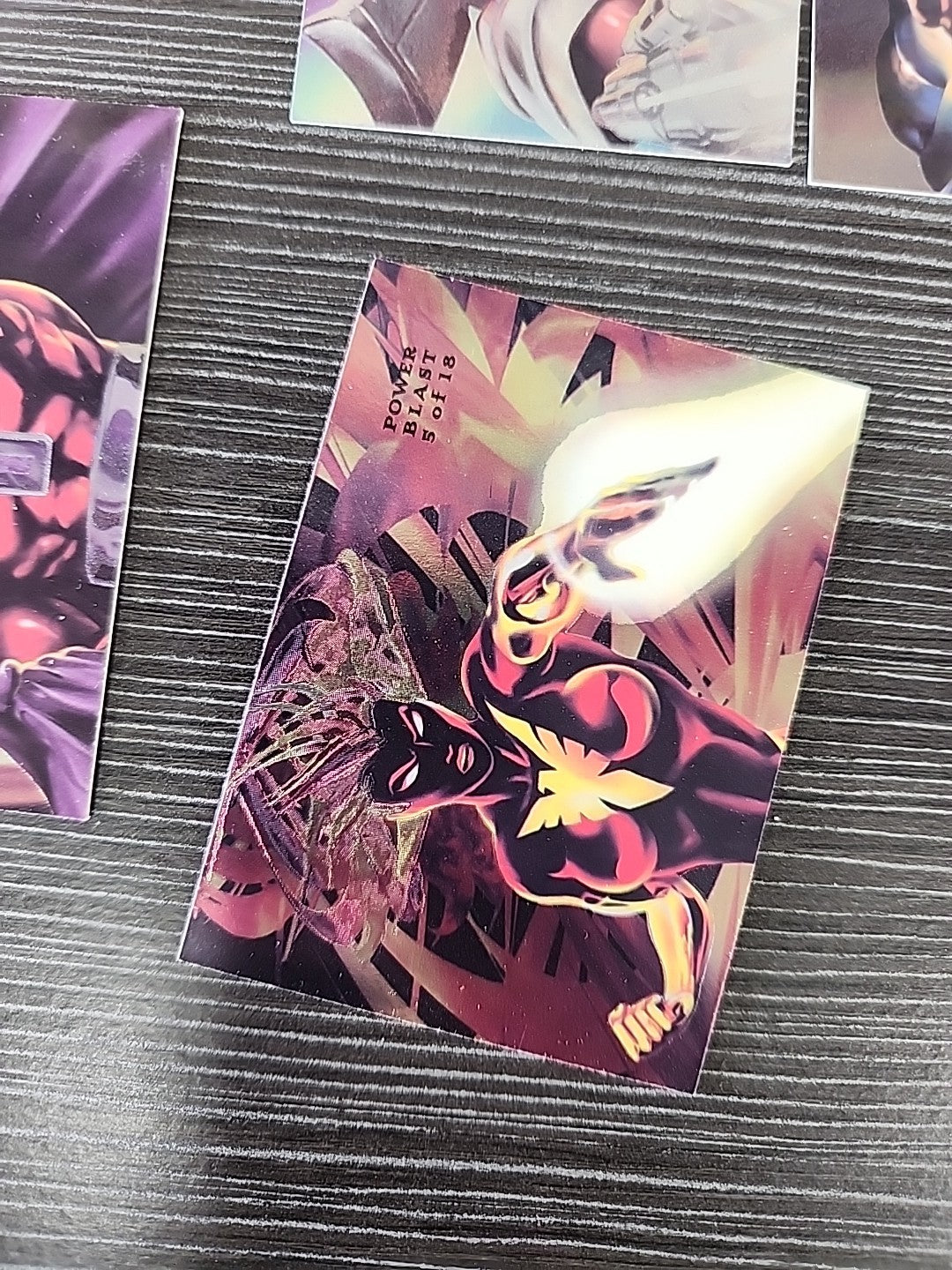 1994 Flair Marvel Complete 150 Card Set & Complete 18 Power Blast Foil Set NMMT