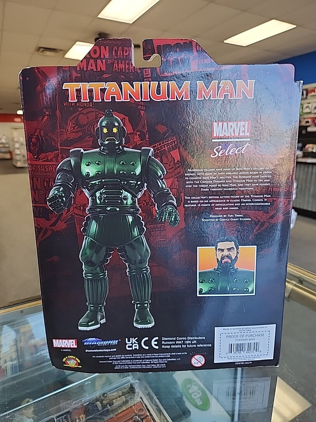 Diamond Select Marvel Comics TITANIUM MAN Collector Edition Action Figure