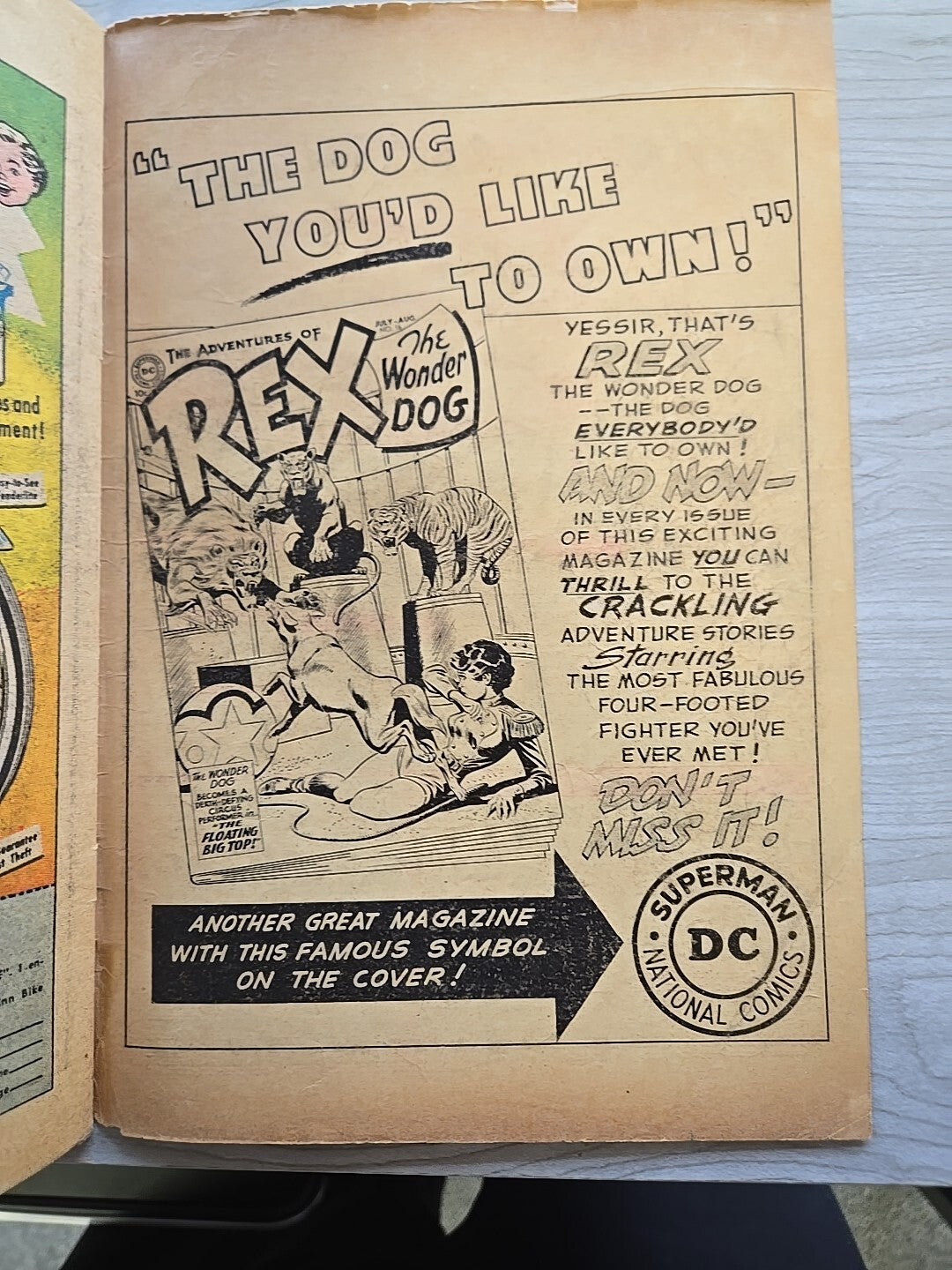 Superman #90 - DC Comics 1954 - Lex Luthor Appearance Golden Age Comics