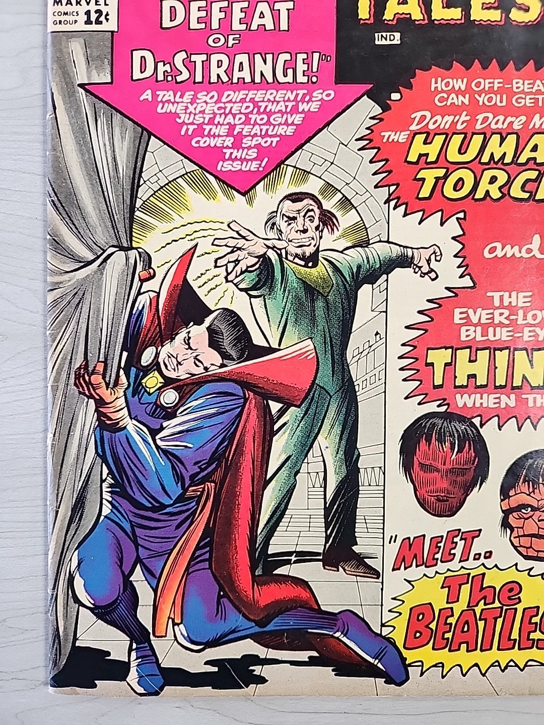 Strange Tales #130 VG/FN 5.0 Cameo by The Beatles! 1965 Jack Kirby Marvel