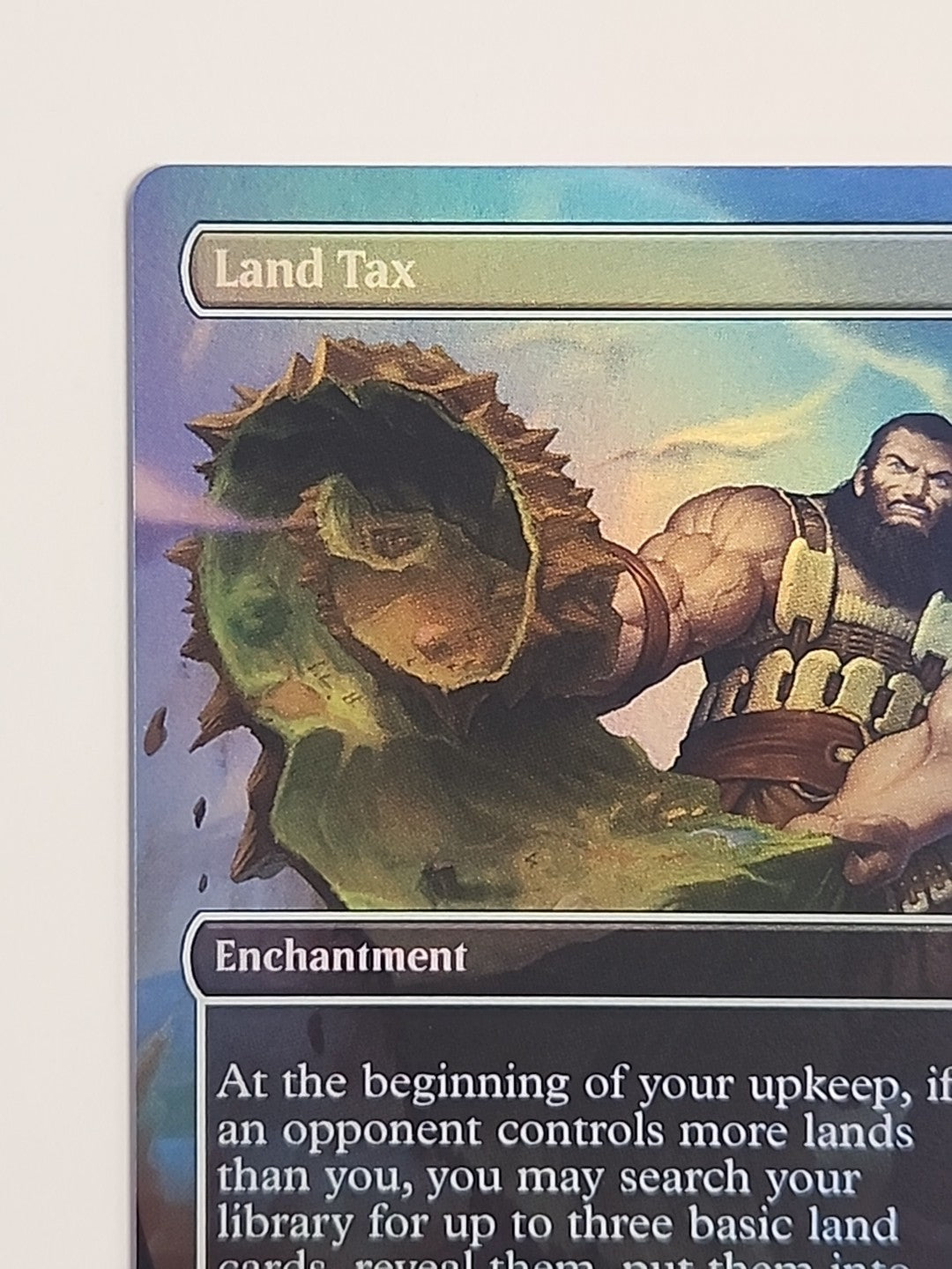 MTG Land Tax Anime Borderless 66 Wilds of Eldraine: Enchanting Tales NM