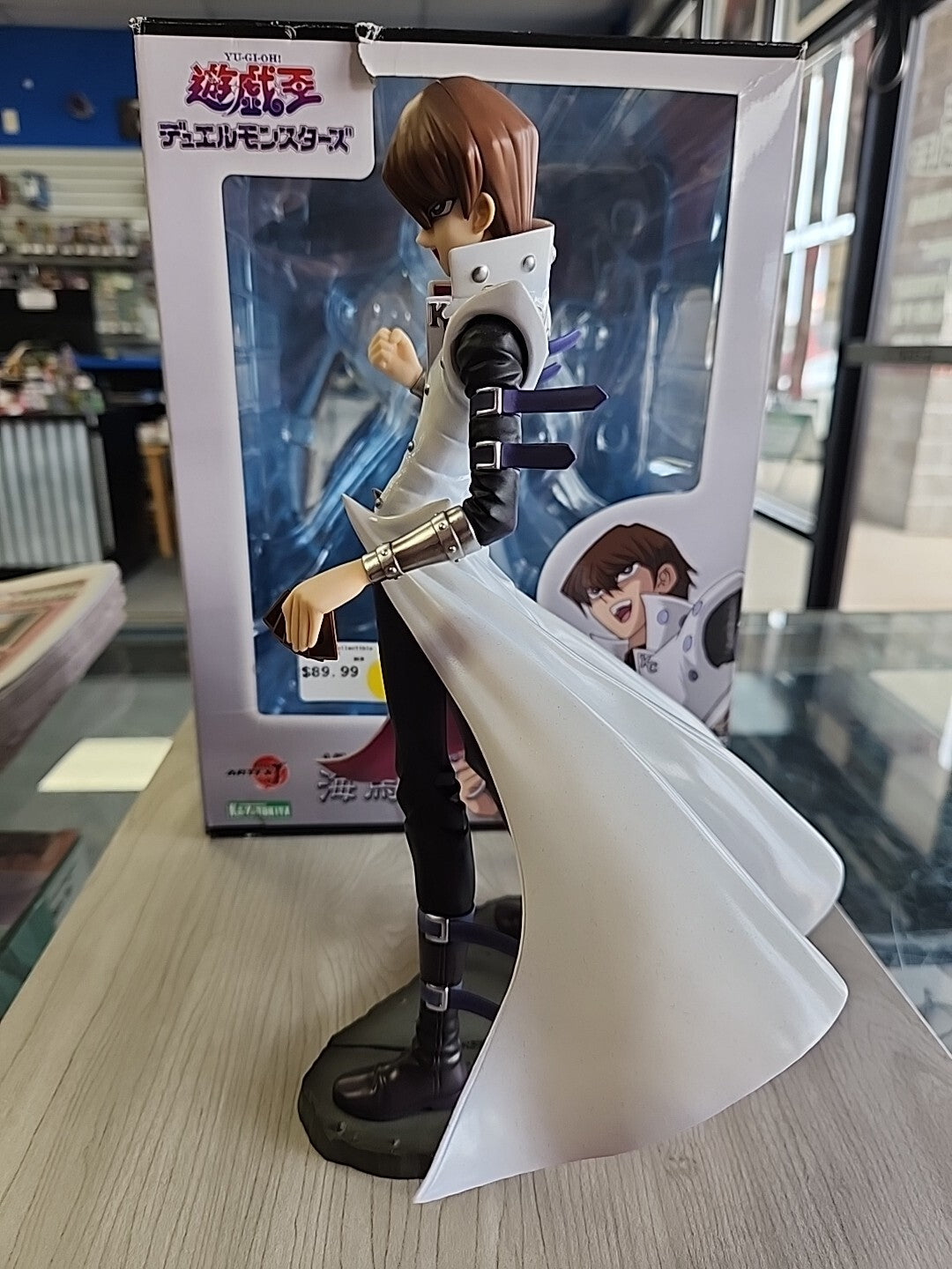 Kotobukiya Yu-Gi-Oh!: Seto Kaiba (Duel with Destiny) ARTFX J Statue
