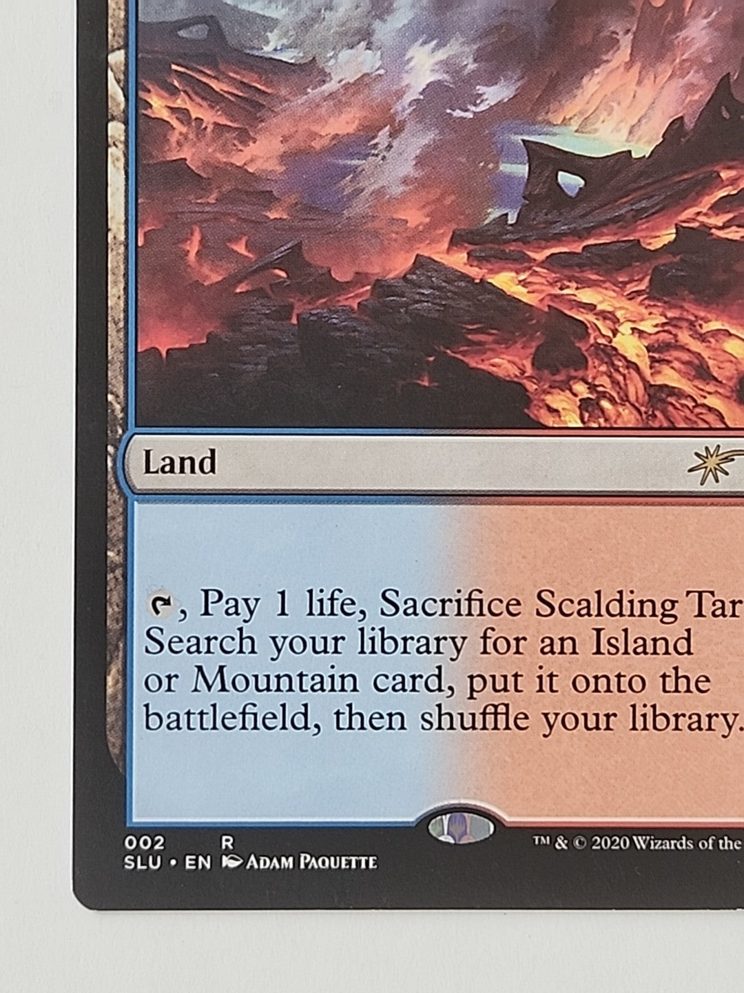 MTG Magic the Gathering Scalding Tarn (2/26) Secret Lair Ultimate Edition NM