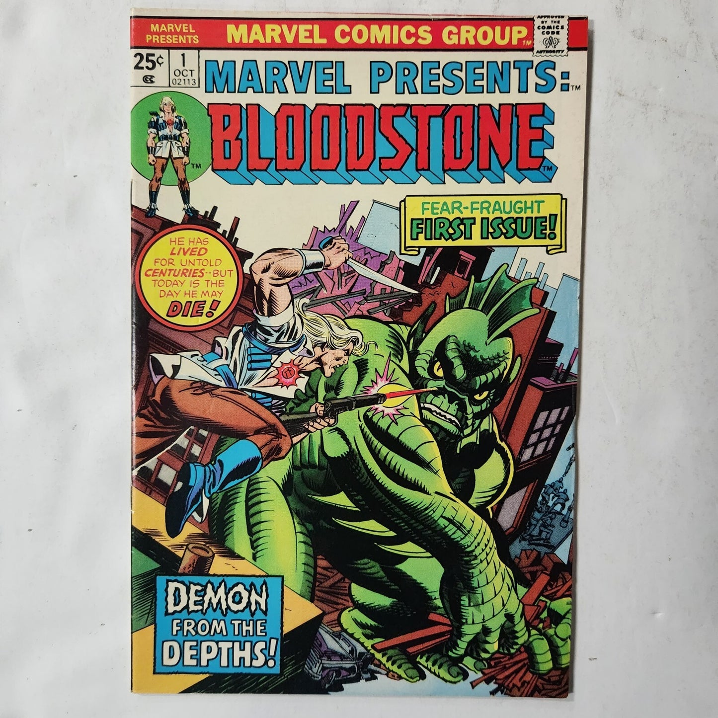 Marvel Presents #1 - 1st Appearance Ulysses Bloodstone - 6.5 FN+