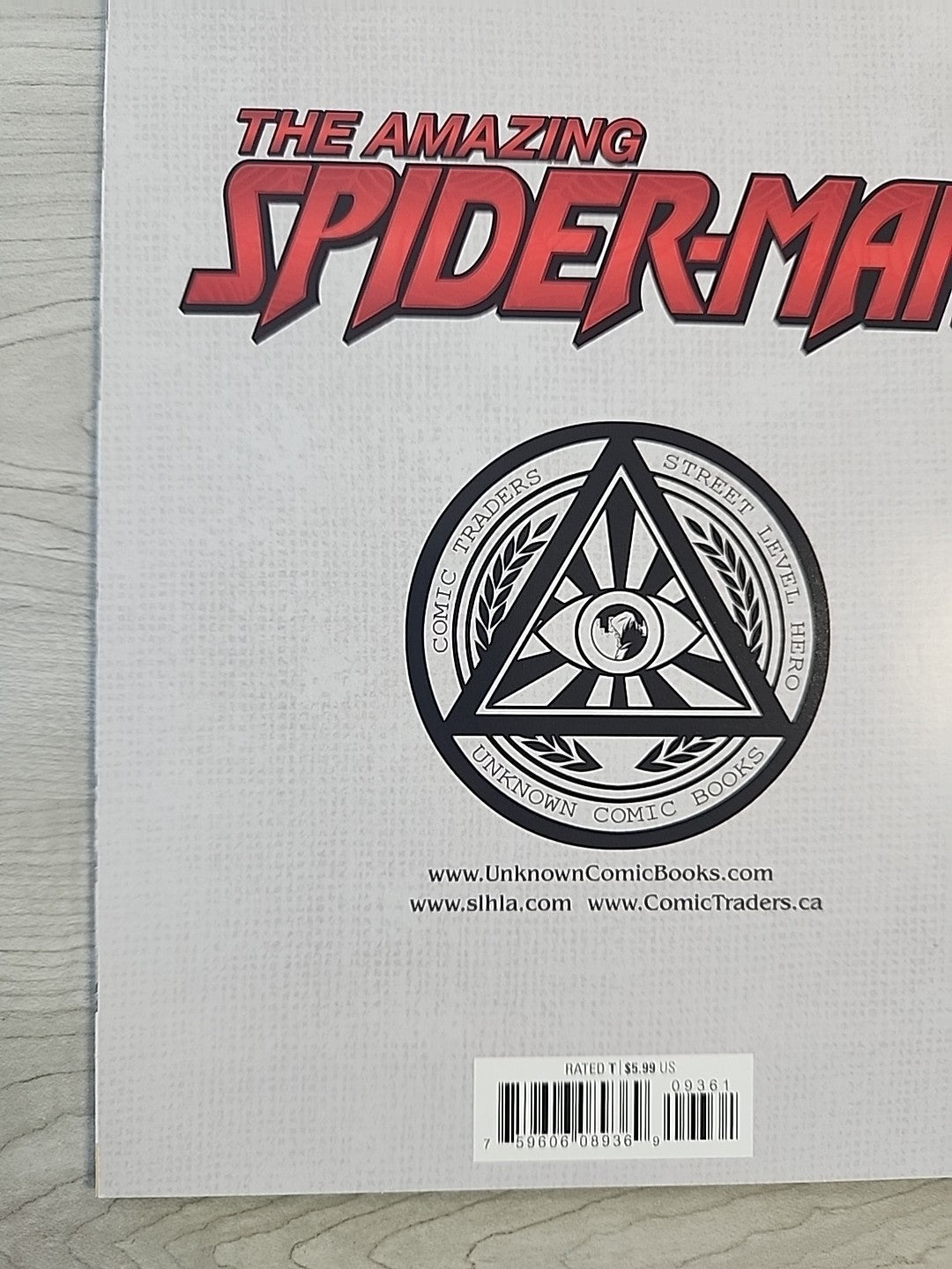 AMAZING SPIDER-MAN #93 TYLER KIRKHAM VIRGIN VARIANT 1ST CHASM MARVEL 2022 NM