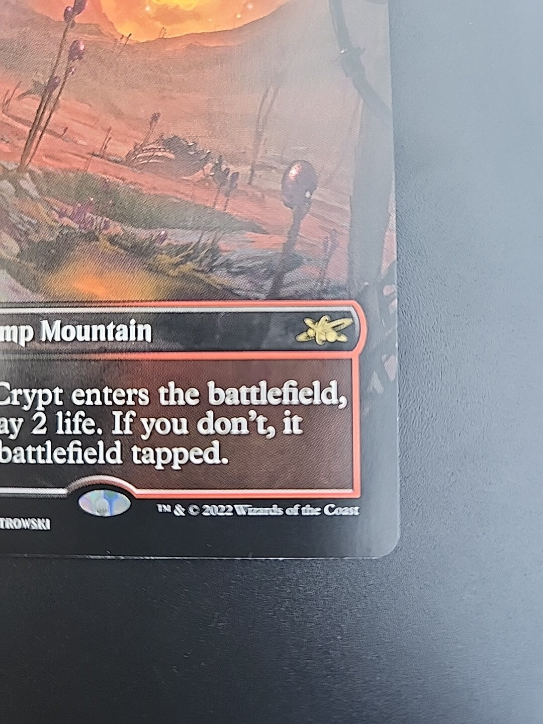 MTG Blood Crypt (Borderless) Non-Foil Unfinity 279 NM English Magic Rare Land