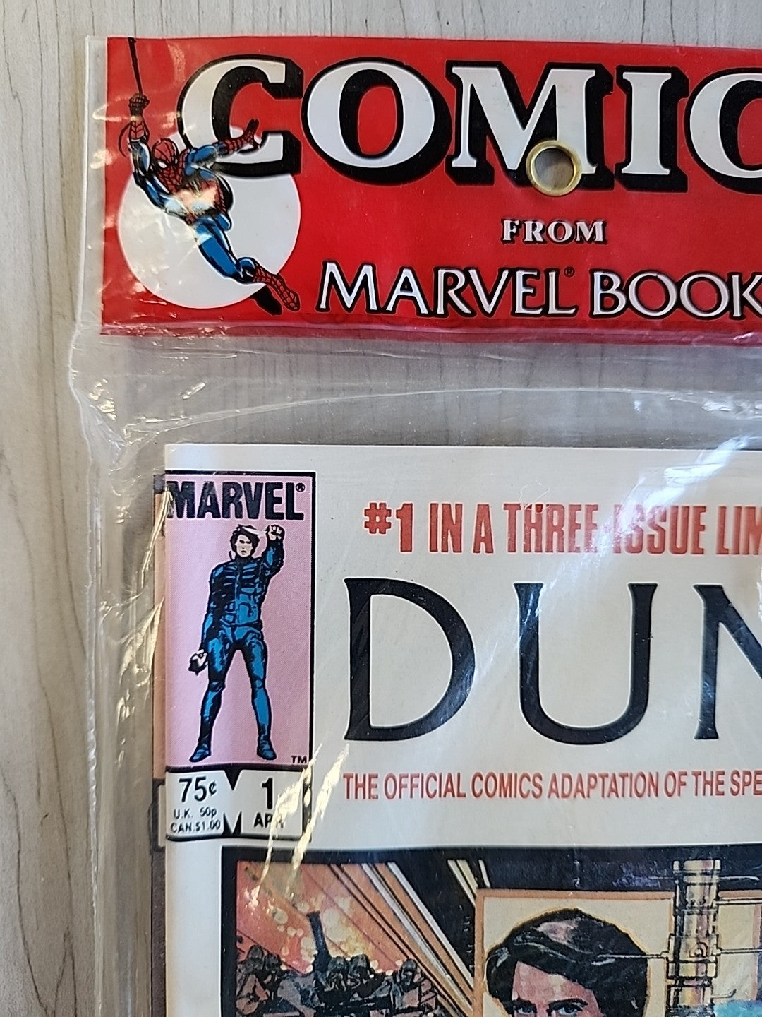 Dune 1-3 Marvel Factory Sealed Comic Book 3 Pack 1 2 & 3 1984 Movie Adaptation