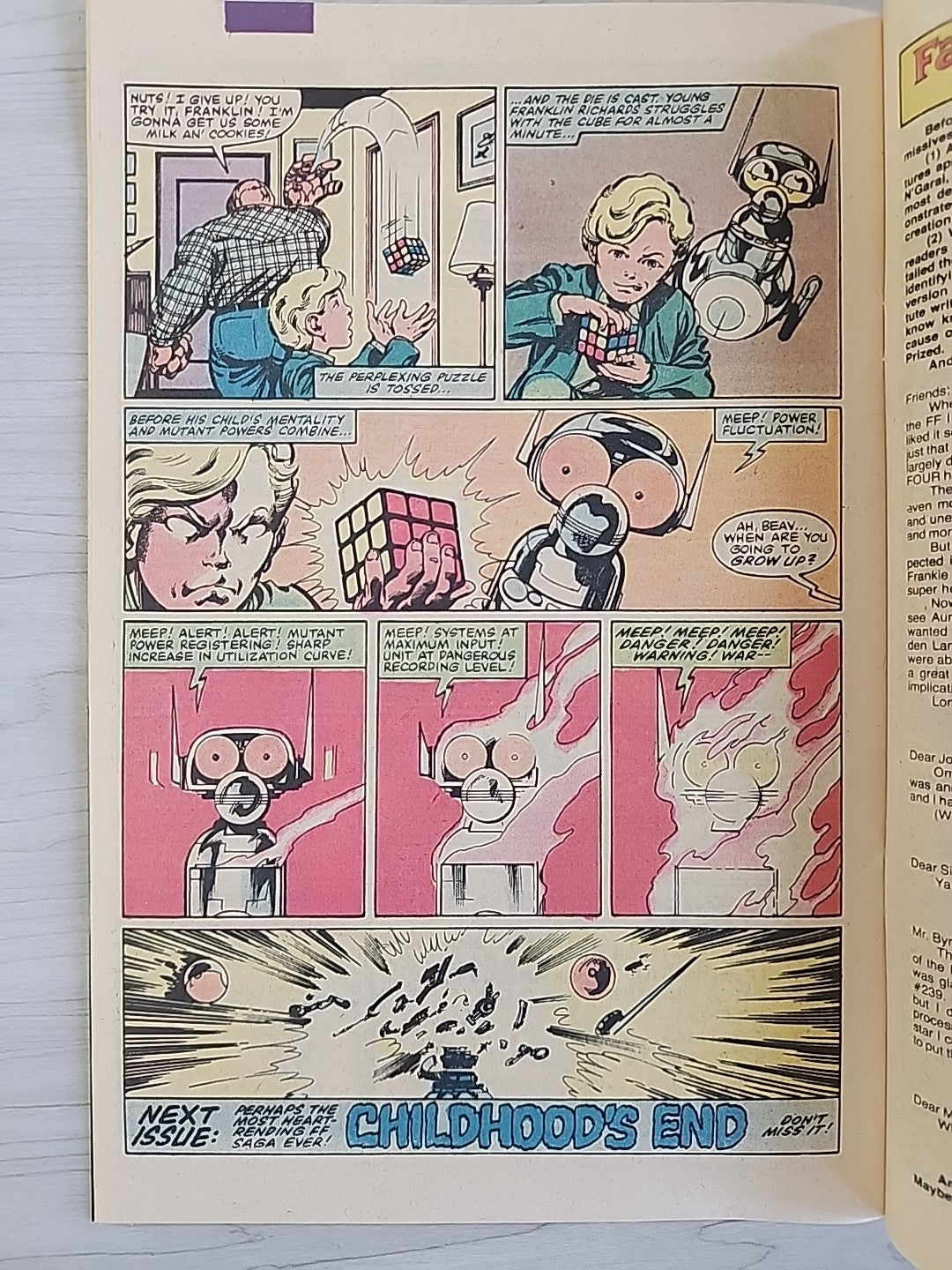 1982 Marvel Fantastic Four #244 1st Frankie Raye As Nova GALACTUS VF/NM 9.0
