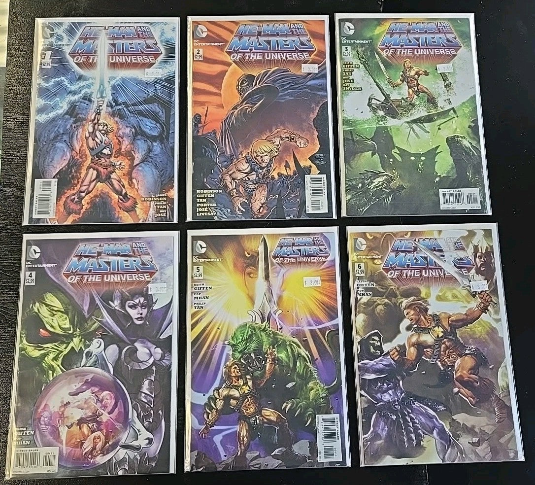 He-Man and the Masters of the Universe 2012 #1-6 , 🔥 Movie Soon 🔥