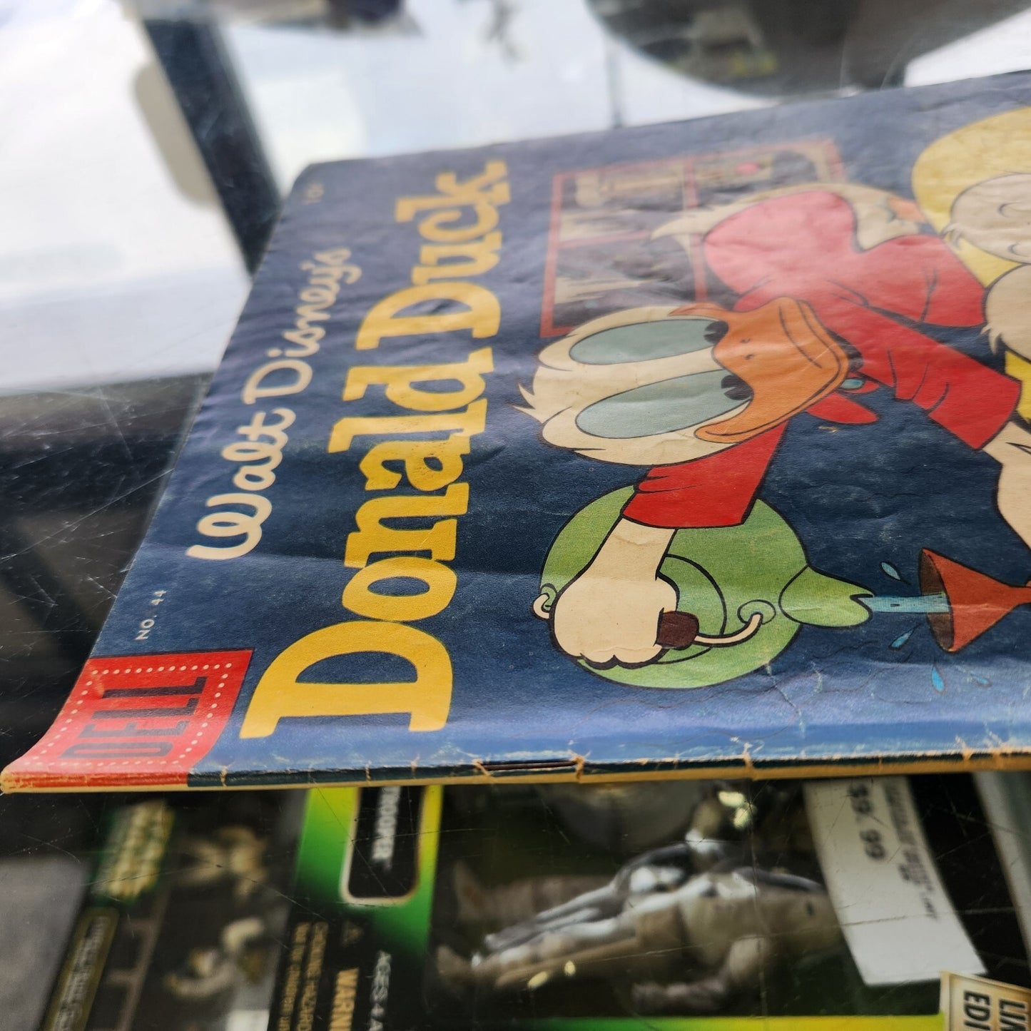WALT DISNEY'S DONALD DUCK #44 Dell Comics 10 cent cover 1955 lower grade