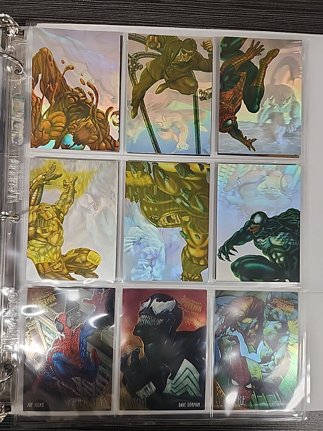 1995 Fleer Ultra Spider-Man: Complete Base Set w/ All Inserts 185 Cards