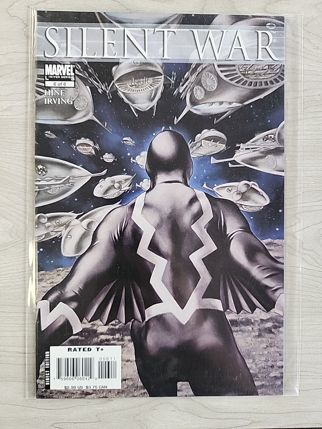 Silent War #1-6 Complete Set 1 2 3 4 5 6 Lot (2007 Marvel Comics) Black Bolt FF