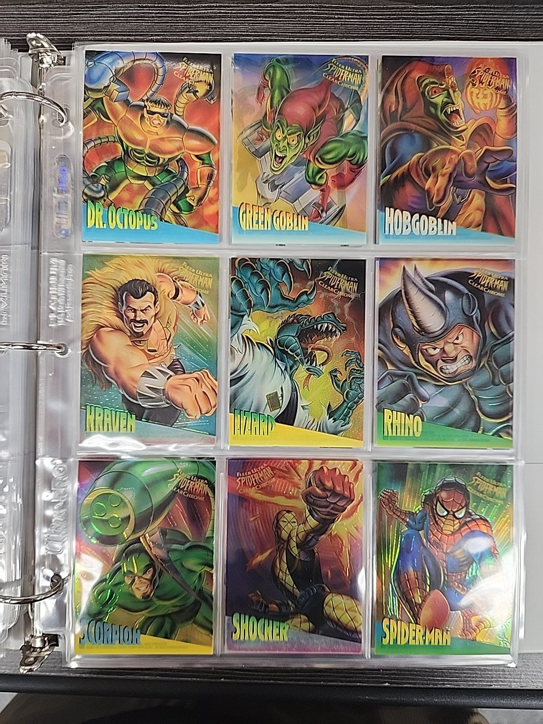 1995 Fleer Ultra Spider-Man: Complete Base Set w/ All Inserts 185 Cards