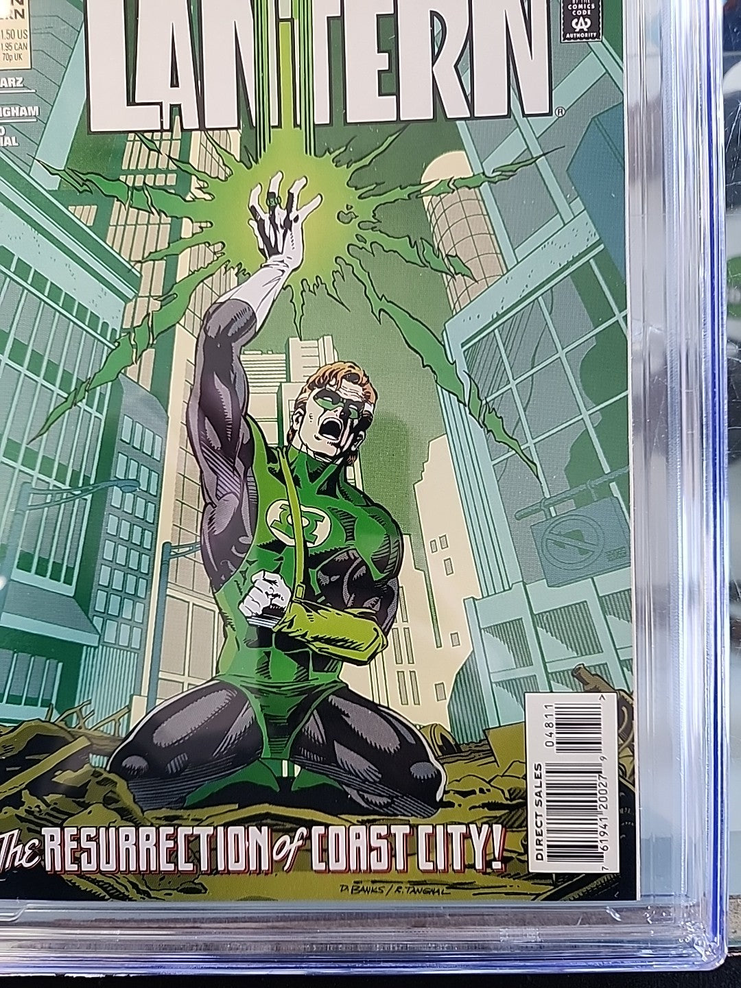 Green Lantern v3 #48 CGC 9.8 1st App of Kyle Rayner 1994 Emerald Twilight 1