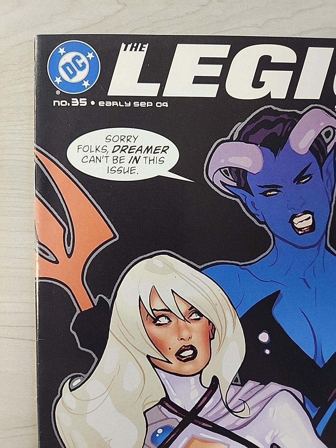 Legion #35 Adam Hughes Cover 1st Print 2004 DC Comics