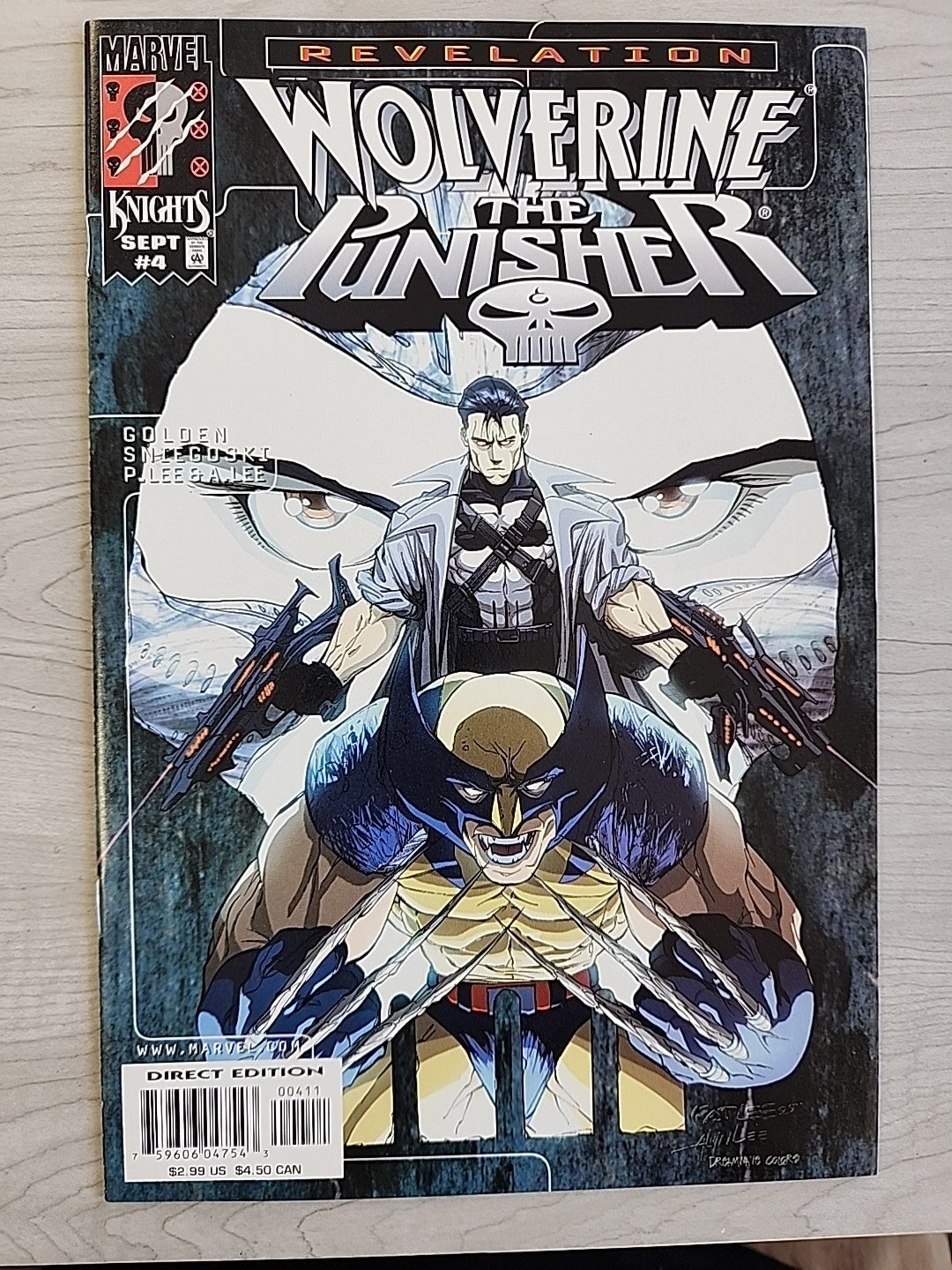 Wolverine/Punisher: Revelation #1-4 Complete Set (1999) Marvel Comics