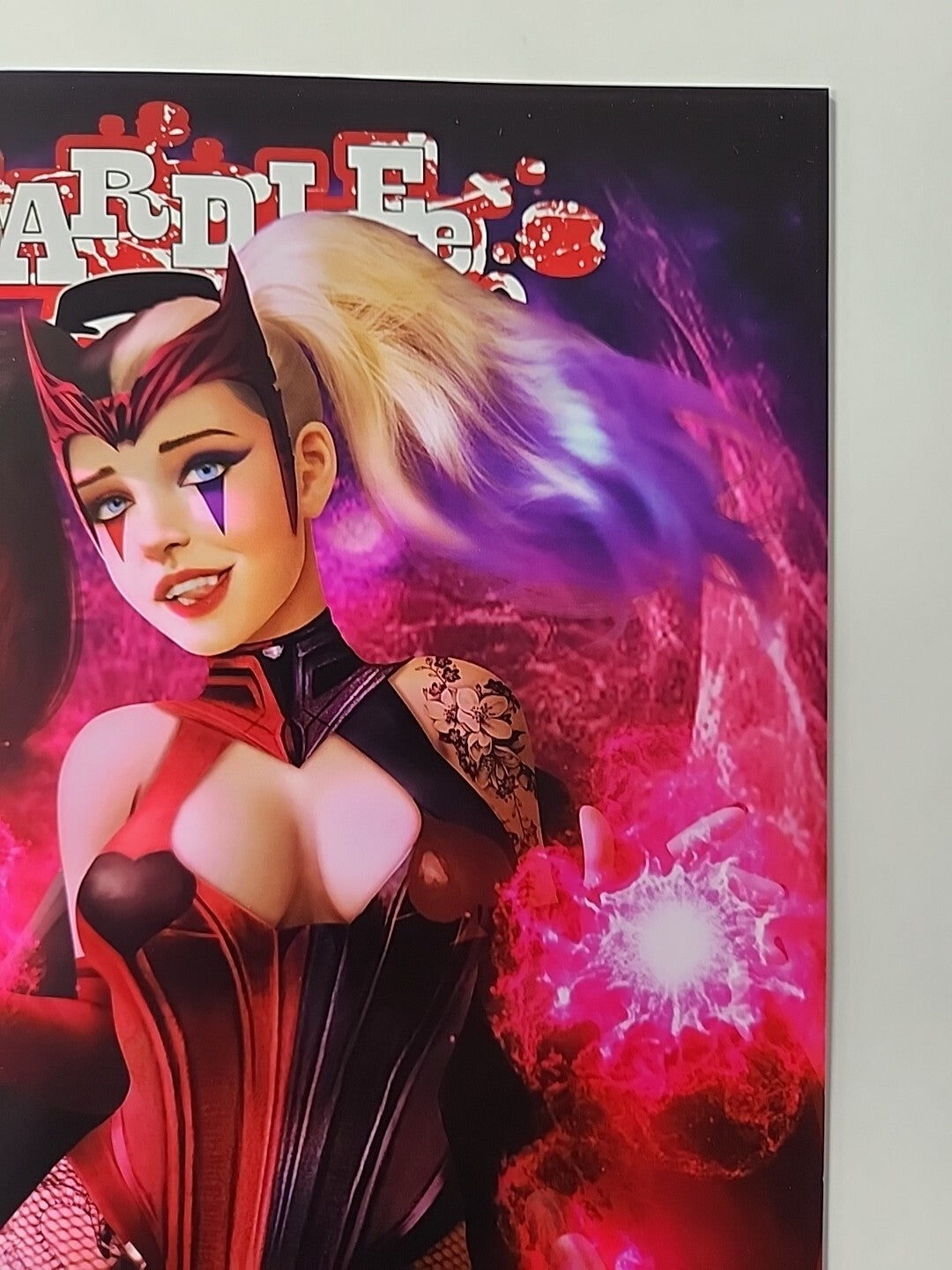 HARDLEE THINN #1 2017 Sidney Augusto Scarlet Witch LTD 21/40 NM Goblin Cards