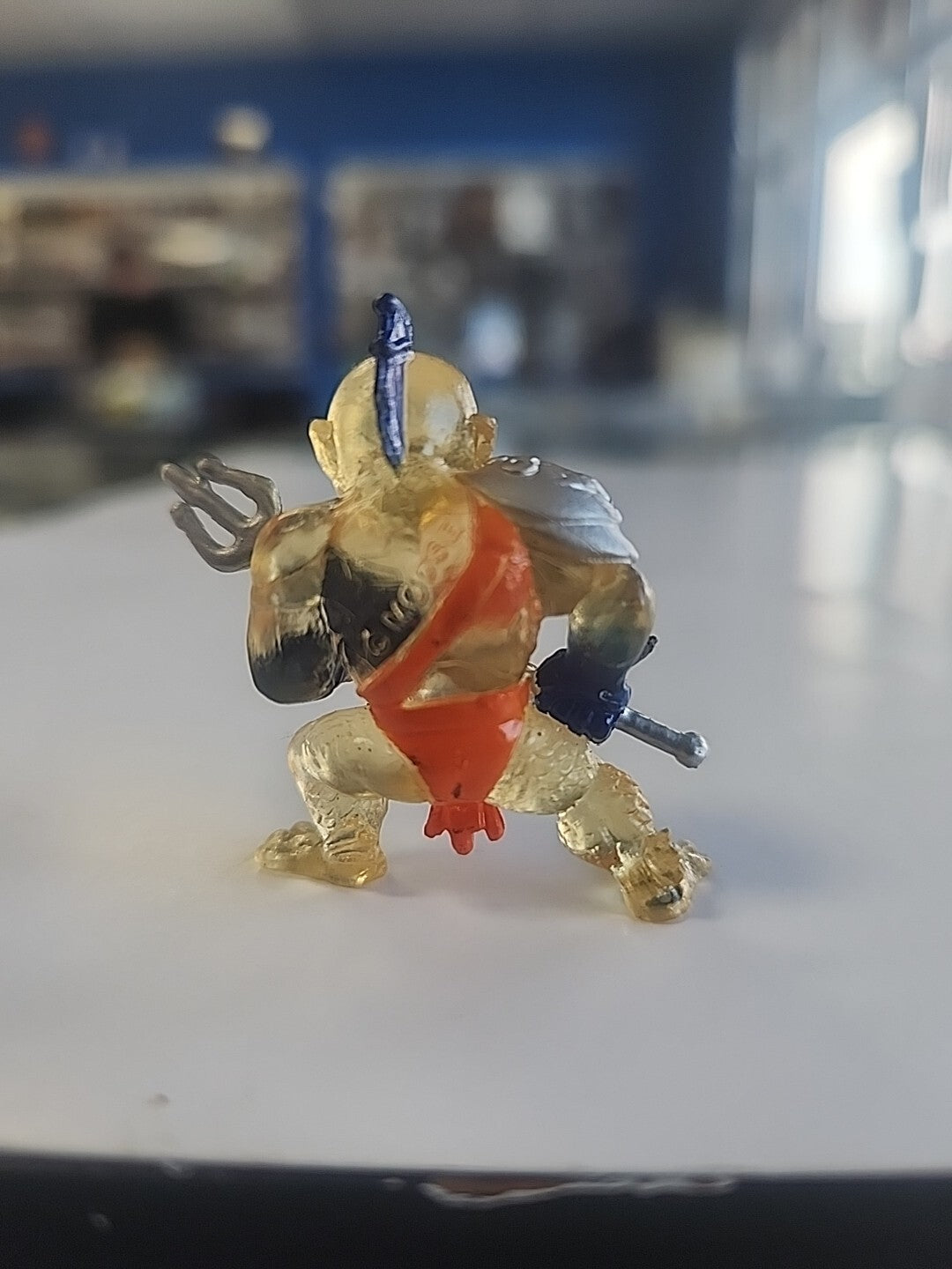 2004 Moose Fist Full Of Power #12 Aquo Crystal Version Series 1