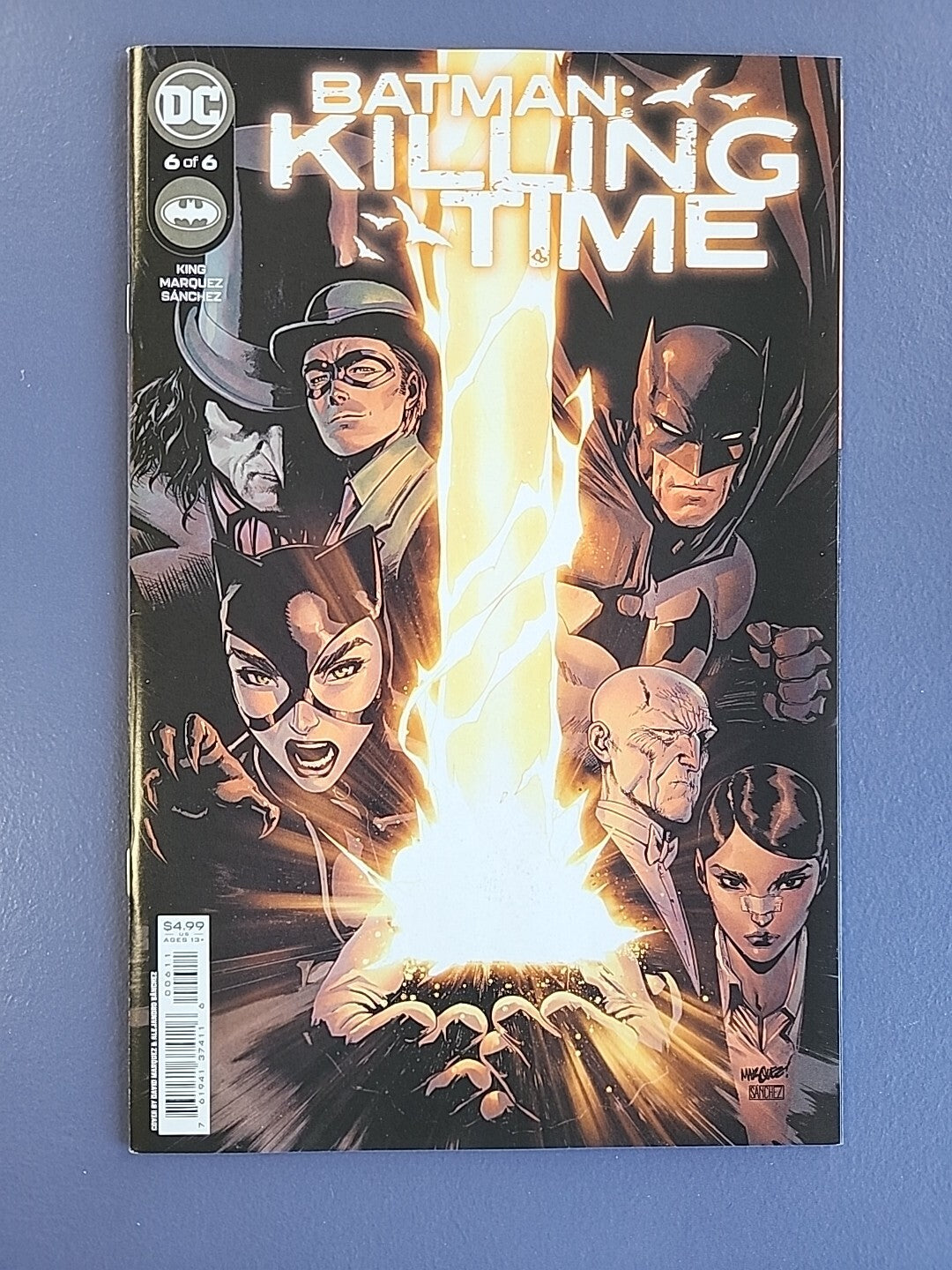 DC Comics 2022 Batman Killing Time #1-6 Complete Set Full Run