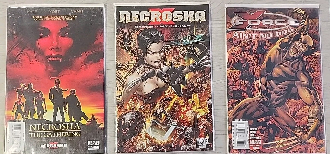 X-Force #1-28 + #3 #5 #14 #16 Variants Annual #1 + Necrosa One-shots And More