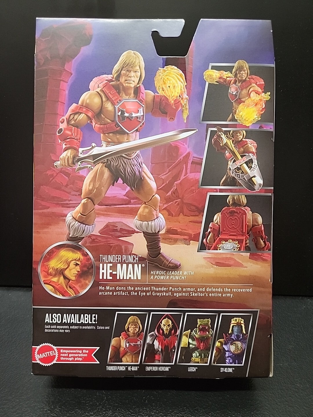 Masterverse New Eternia Thunder Punch He-Man Action Figure Mattel New MOTU