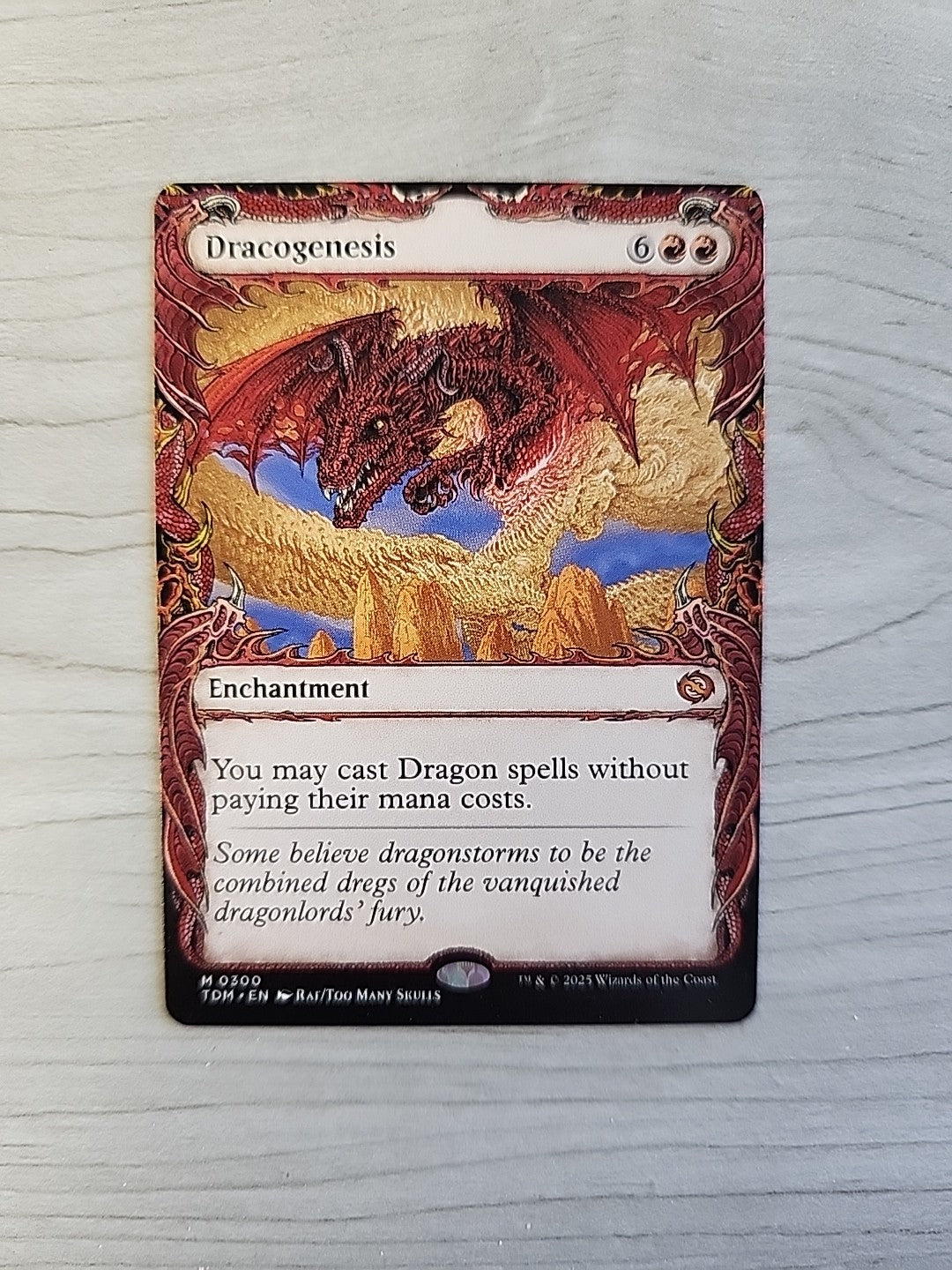 MTG Dracogenesis (Showcase) 0300 Tarkir Dragonstorm Regular English NM