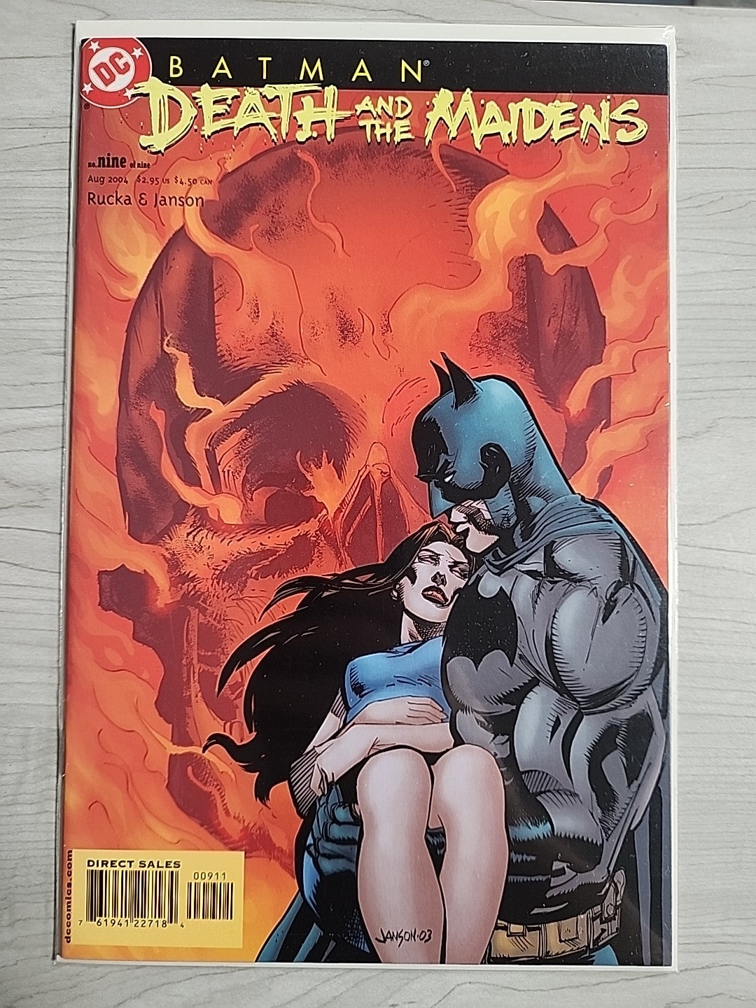 Batman: Death And The Maidens 1-9 Lot Of 9 DC Comics Complete Series Rucka NM