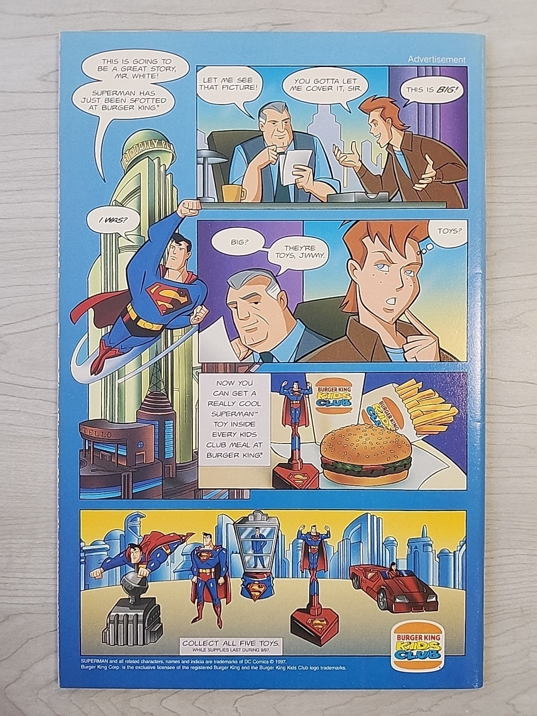 1997 DC - Batman & Robin Adventures Annual # 2 - High Grade Copy
