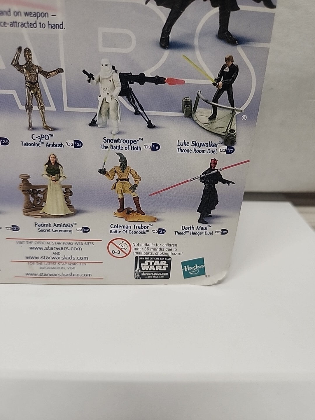 2003 Star Wars DARTH VADER RotJ Throne Room Duel Action Figure MOC