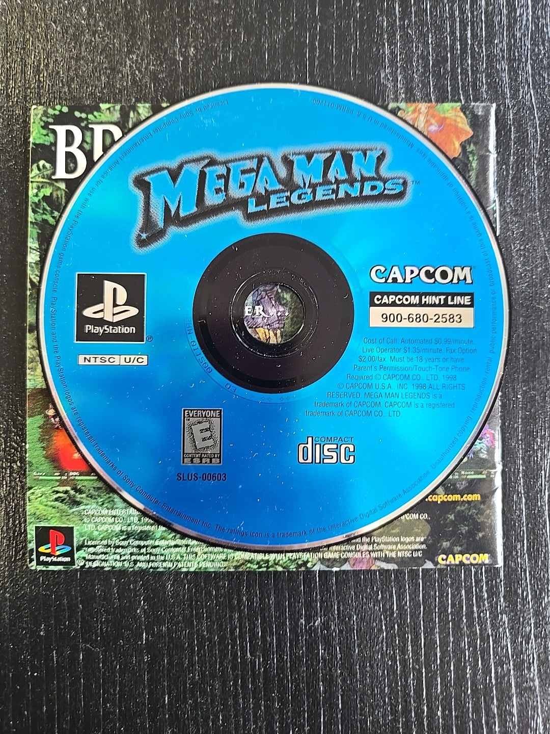 Mega Man Legends (Sony PlayStation 1, 1998) Capcom Black Label CIB Complete