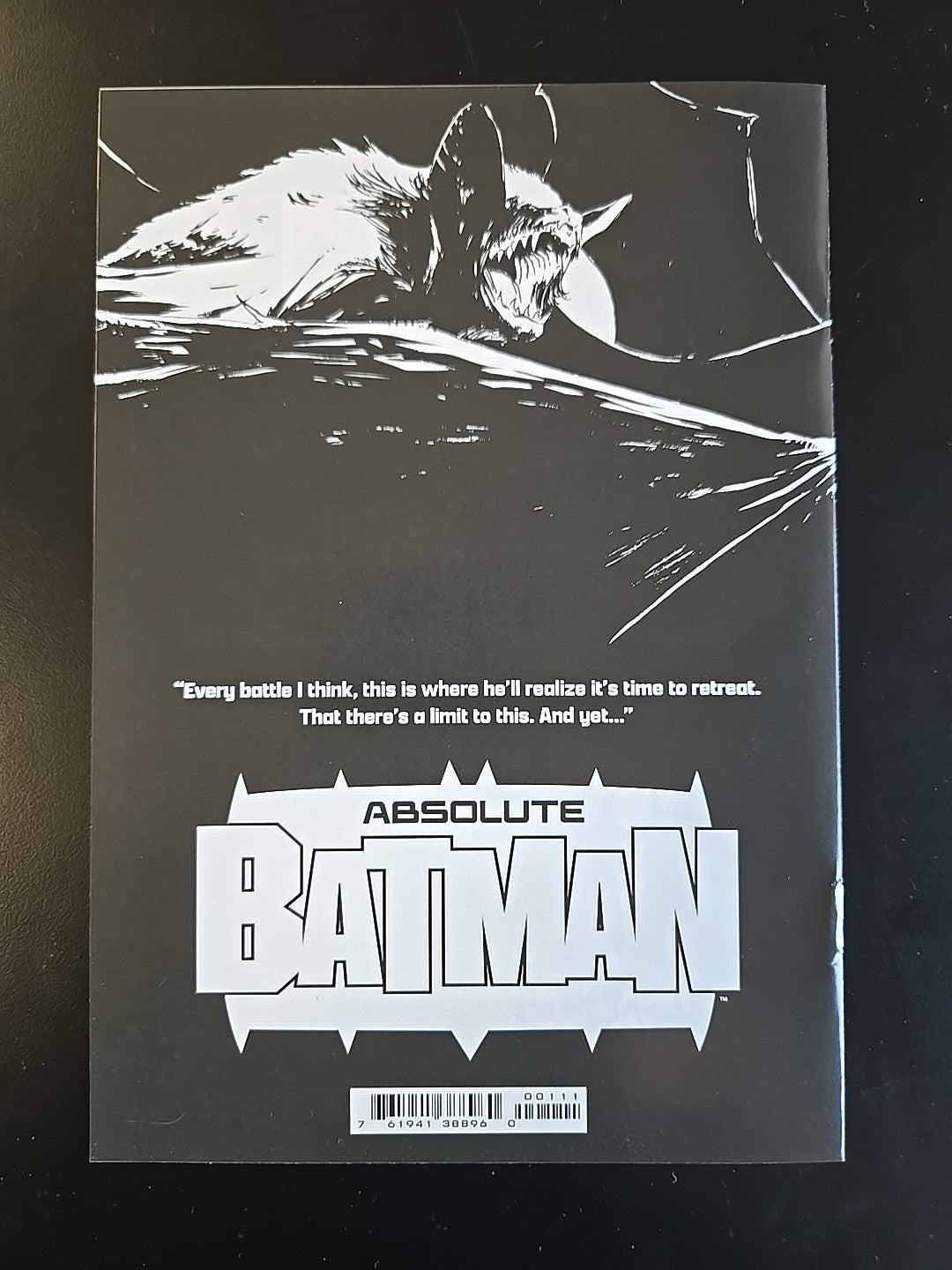 Absolute Batman #2 Ashcan Edition NYCC DC Comics 2024 New